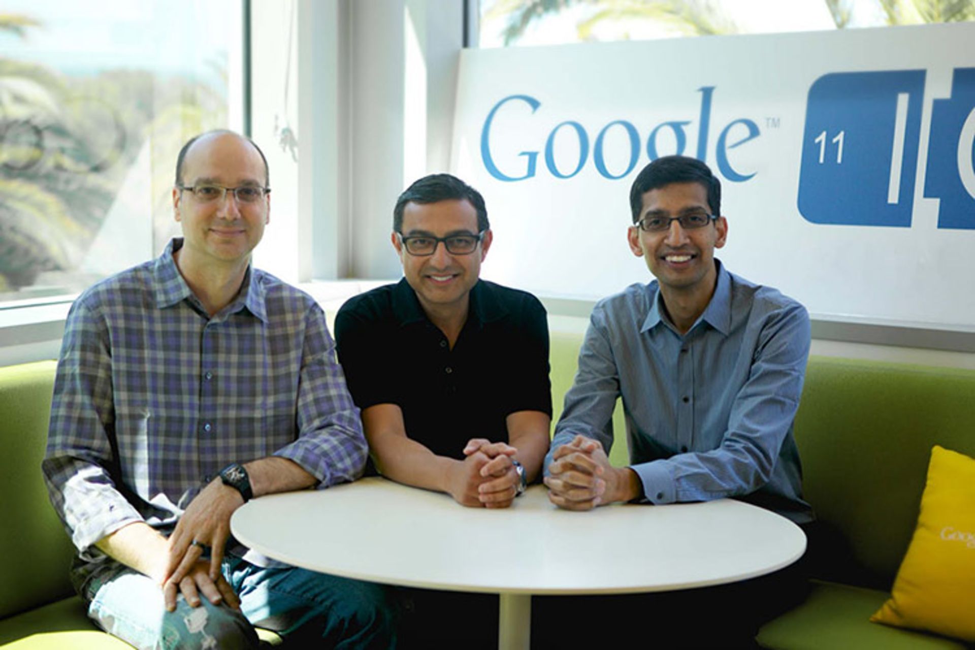 اندی روبین و ساندار پیجای / andy rubin & sundar pichai