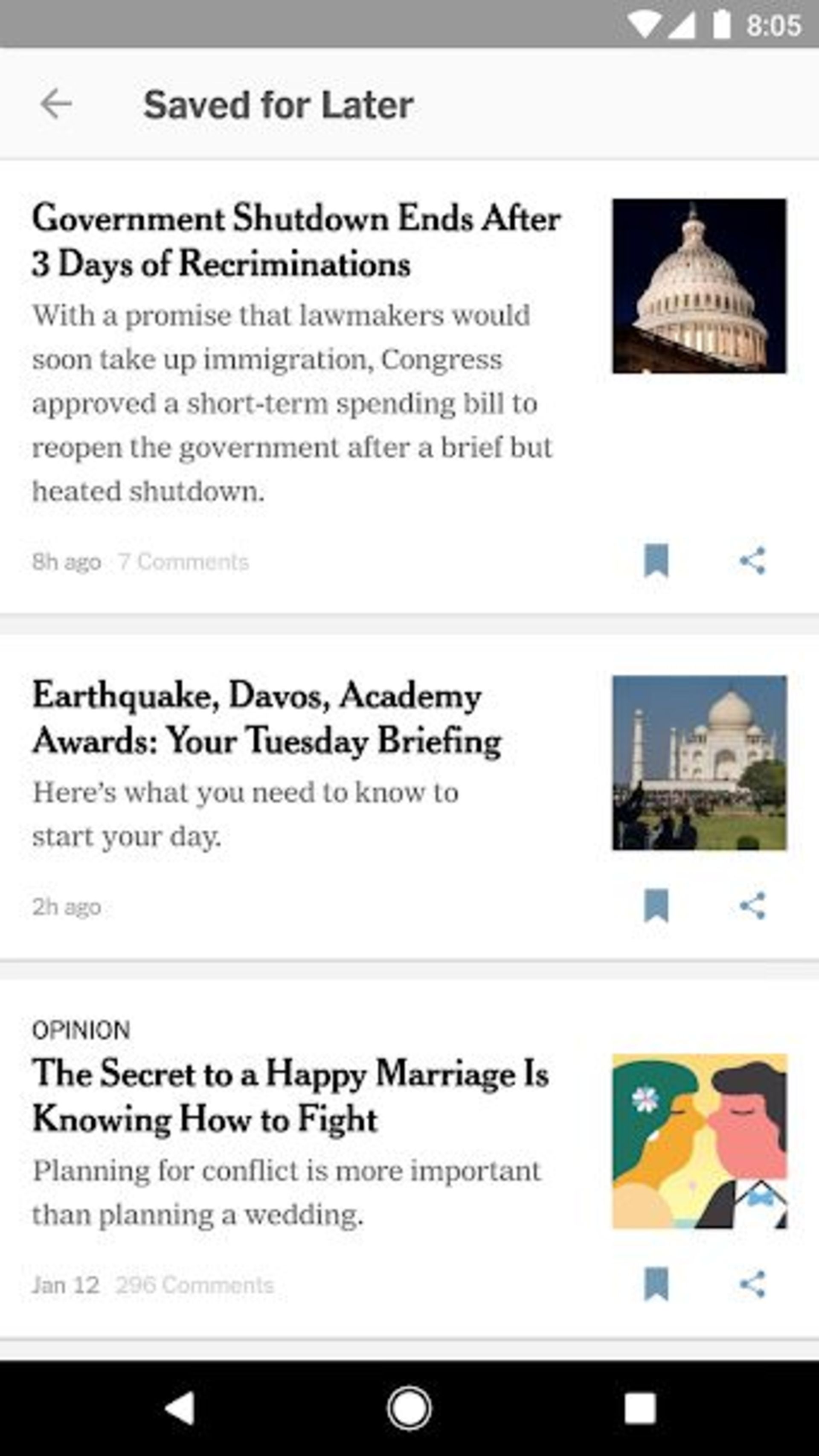 اپلیکیشن نیویورک تایمز