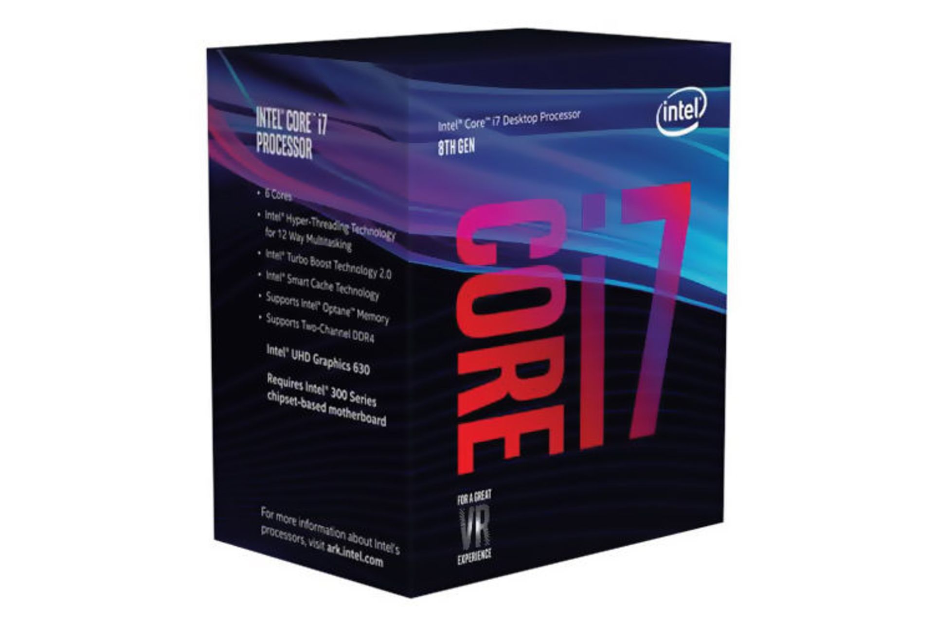Intel Core i7 8th Gen / پردازنده کور i8 نسل هشتم