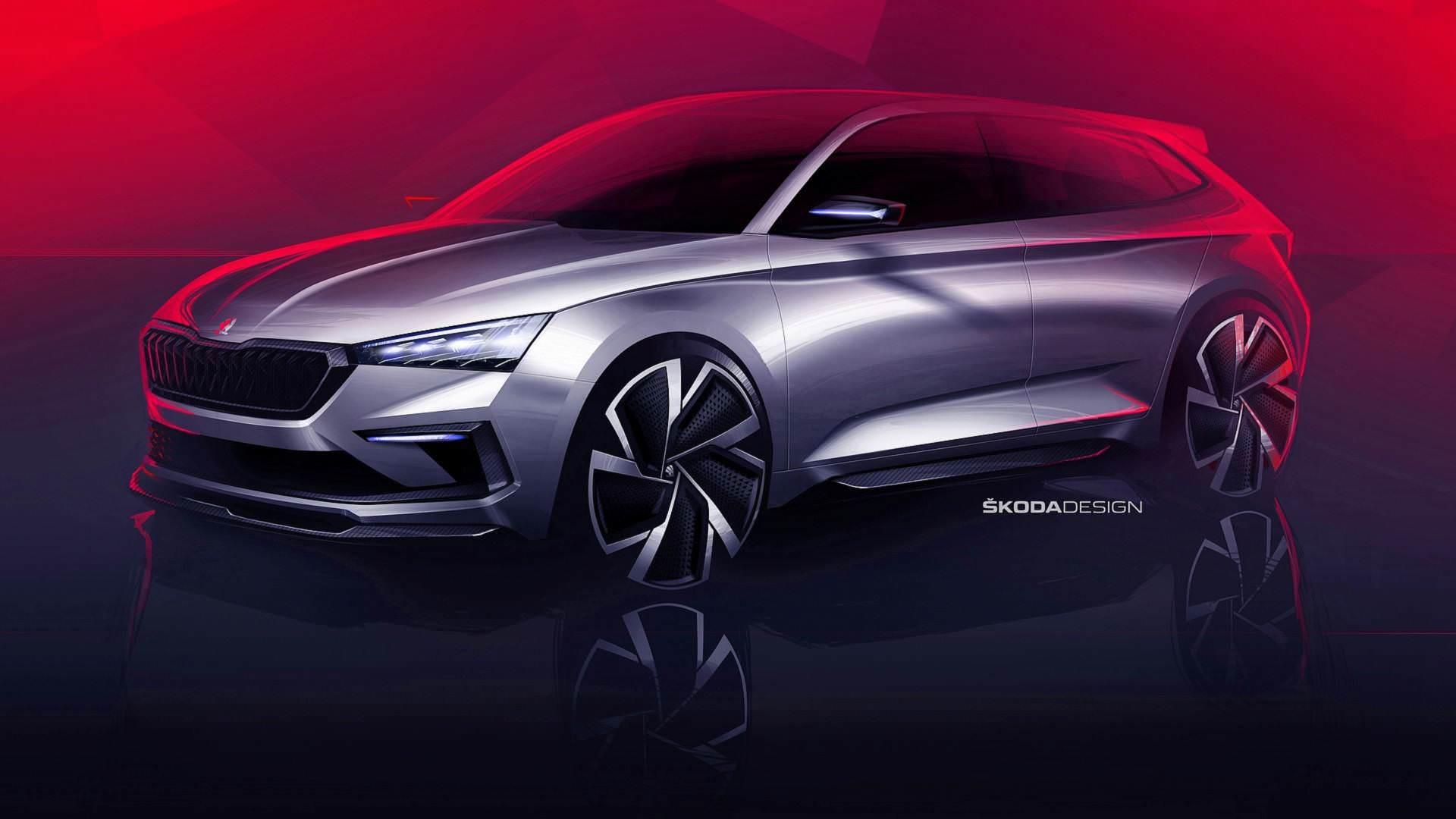 Skoda Vision RS Hybrid Concept / هاچ‌بک مفهومی هیبریدی اشکودا ویژن RS