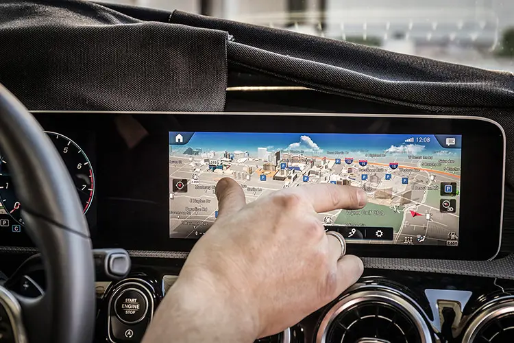 Mercedes Benz MBUX Infotaiment