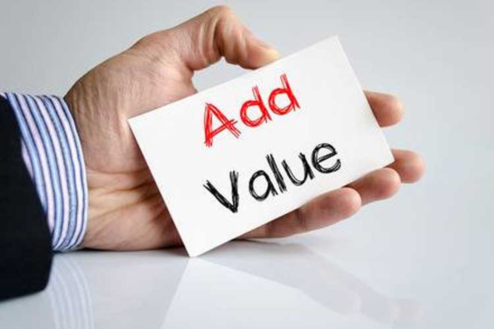 ارج نهادن add value