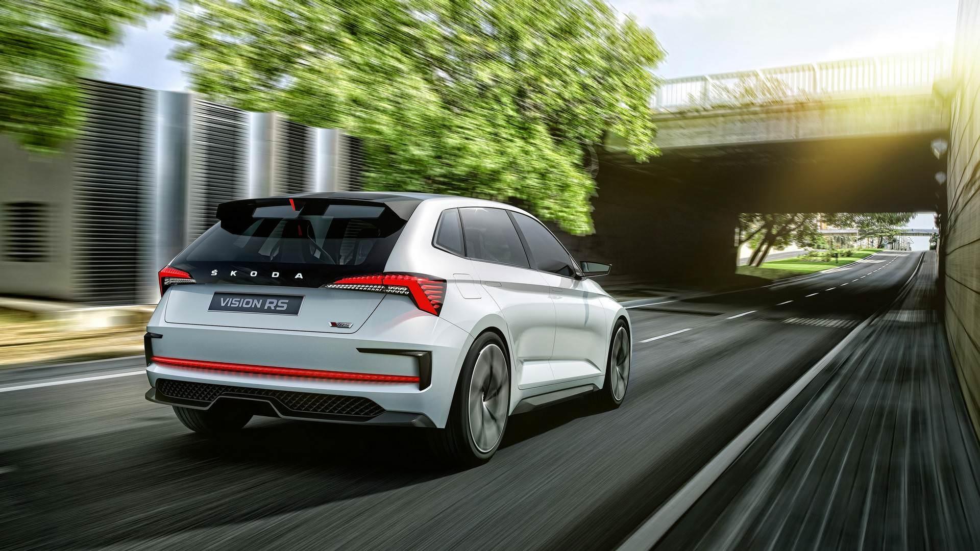 Skoda Vision RS Hybrid Concept / هاچ‌بک مفهومی هیبریدی اشکودا ویژن RS