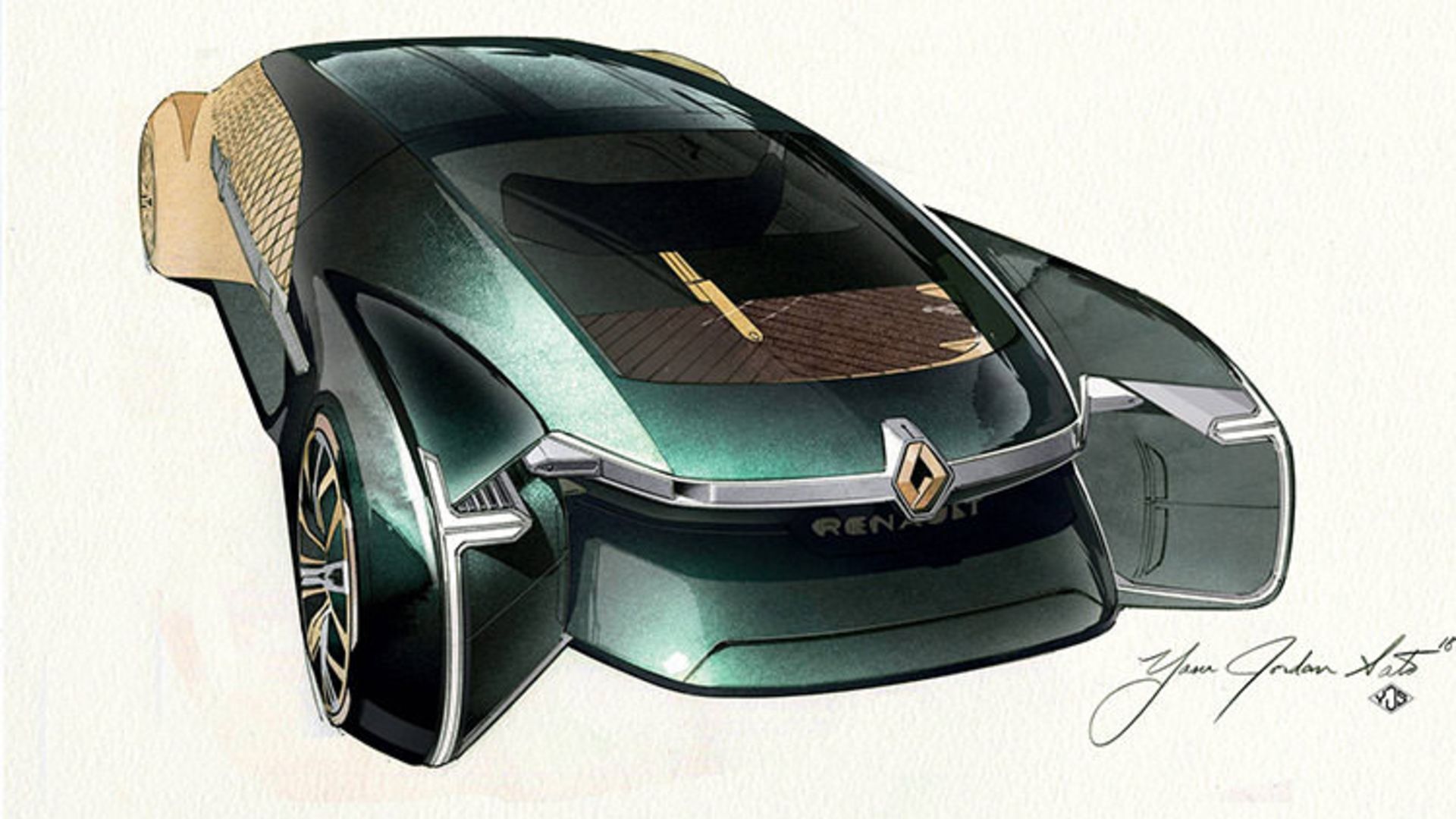Renault EZ-Ultimo Autonomous Concept / خودروی خودران برقی مفهومی رنو EZ-Ultimo