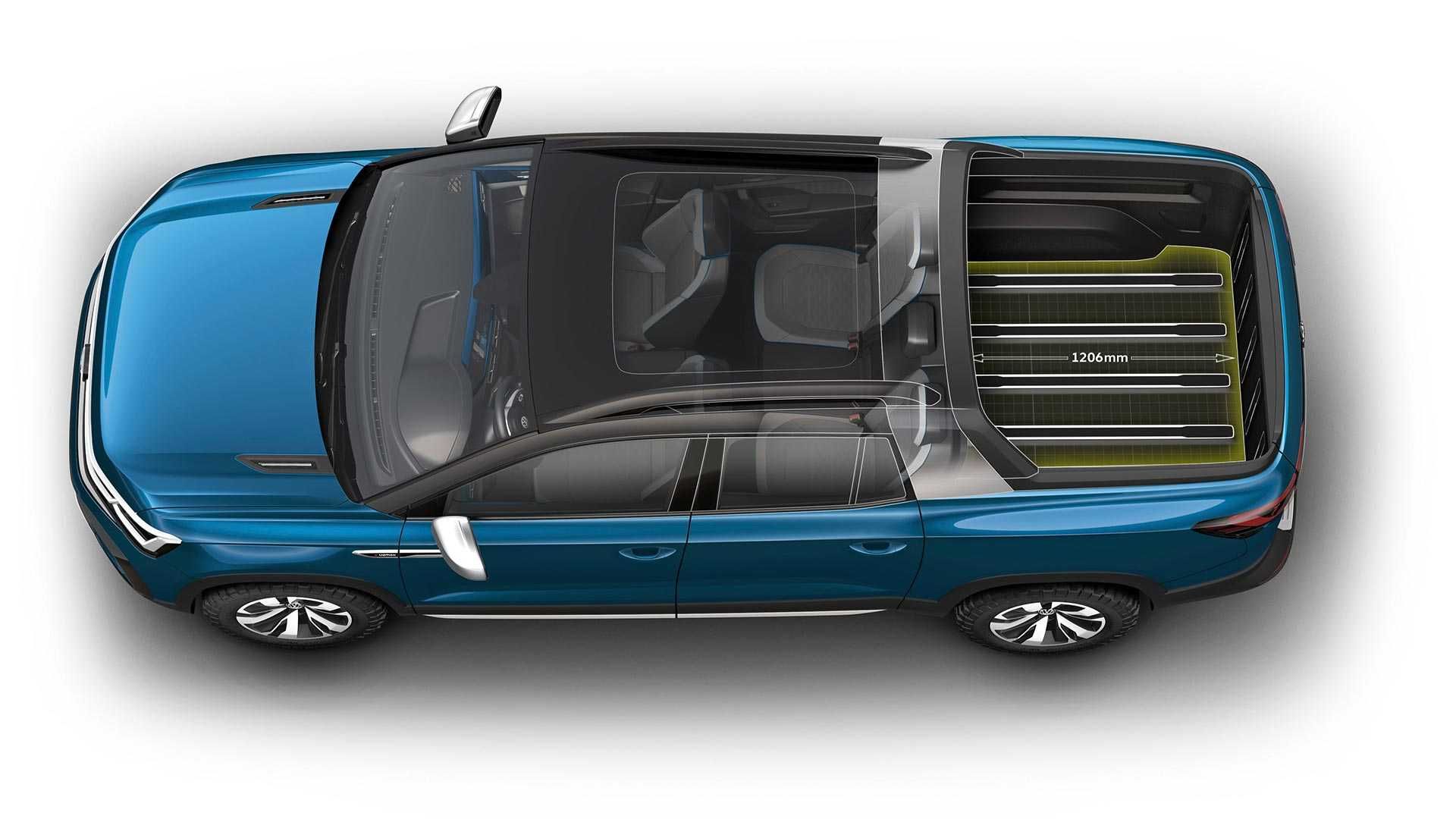 وانت پیکاپ مفهومی فولکس واگن تاروک / Volkswagen Tarok Concept pickup