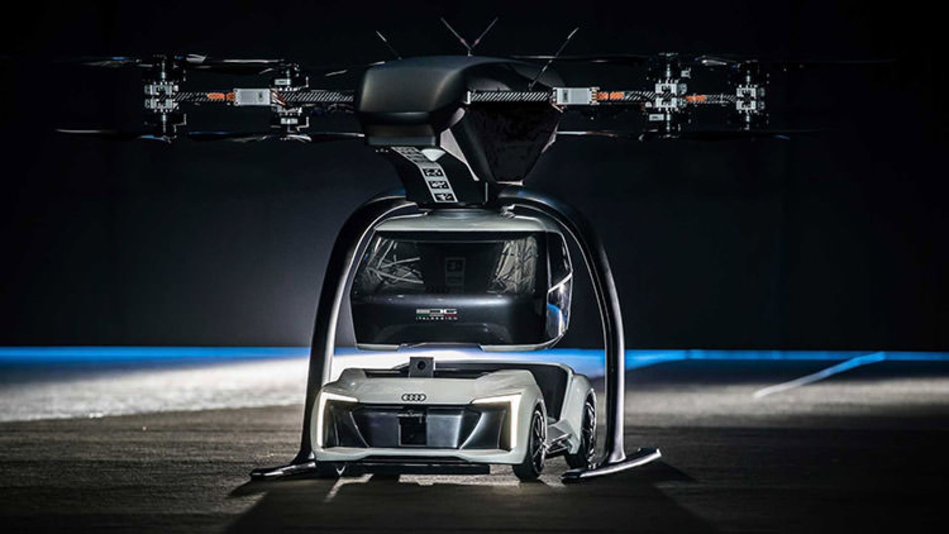 Audi Autonomous Flying Taxi / تاکسی پرنده خودران آئودی