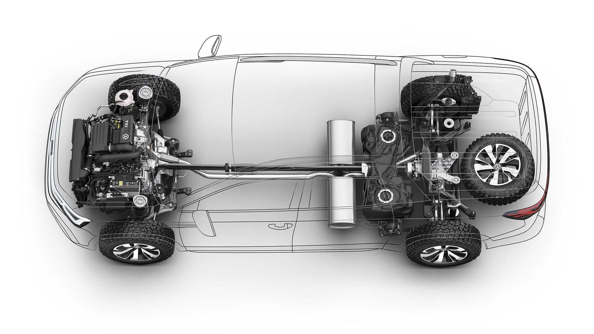 وانت پیکاپ مفهومی فولکس واگن تاروک / Volkswagen Tarok Concept pickup