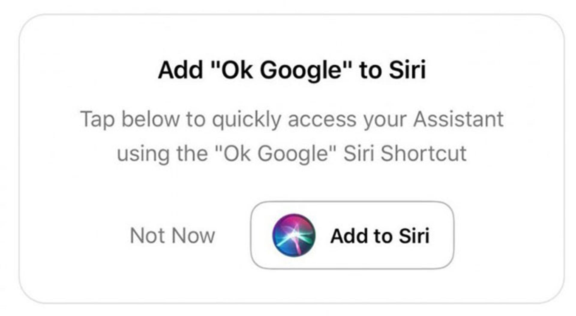 google assistant iOS