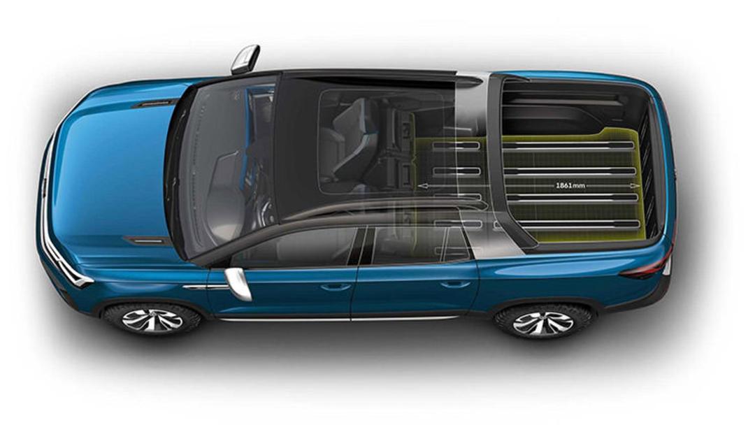 وانت پیکاپ مفهومی فولکس واگن تاروک / Volkswagen Tarok Concept pickup