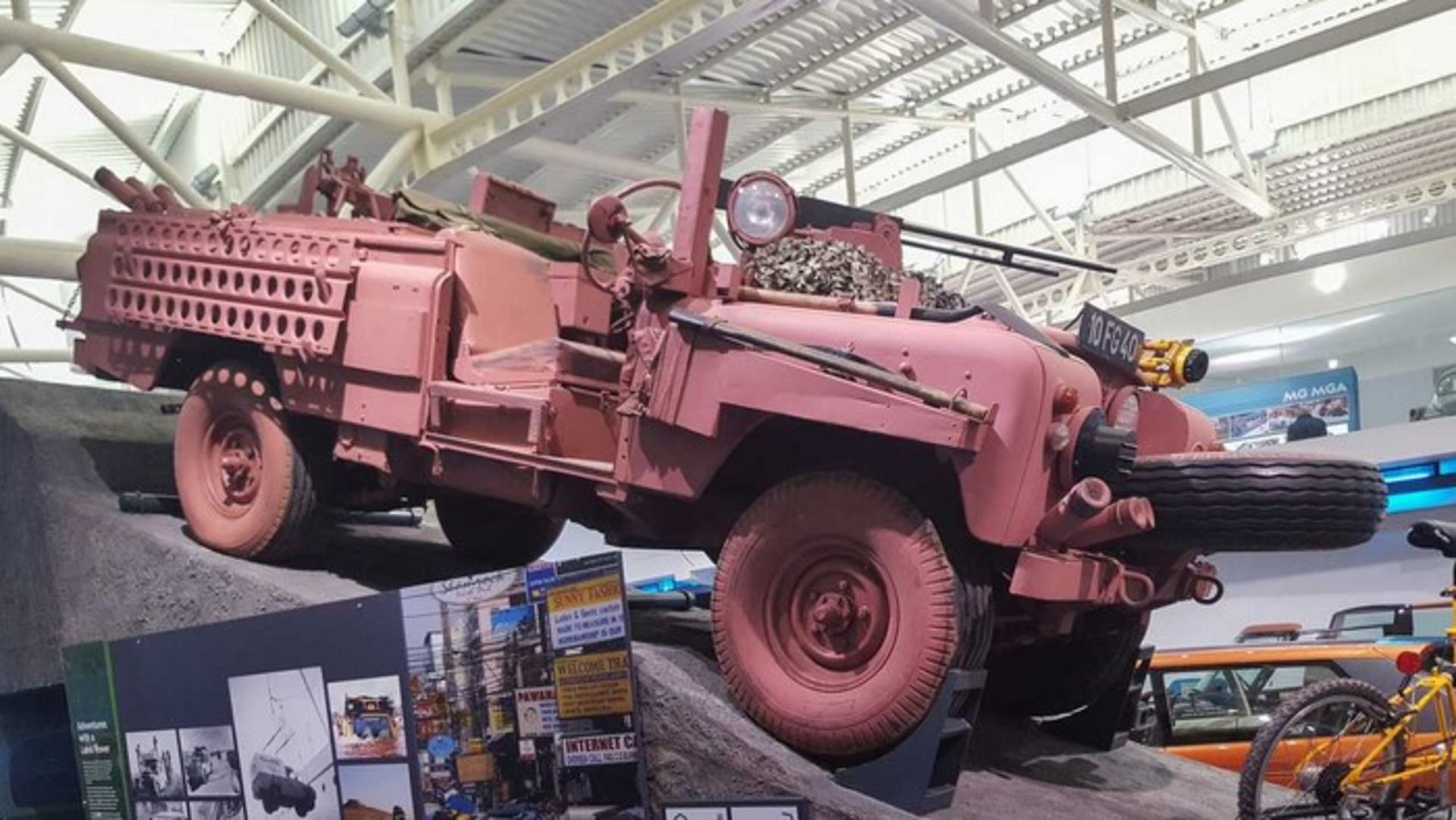 Land Rover Series IIA Pink Panther SAS desert car 1968