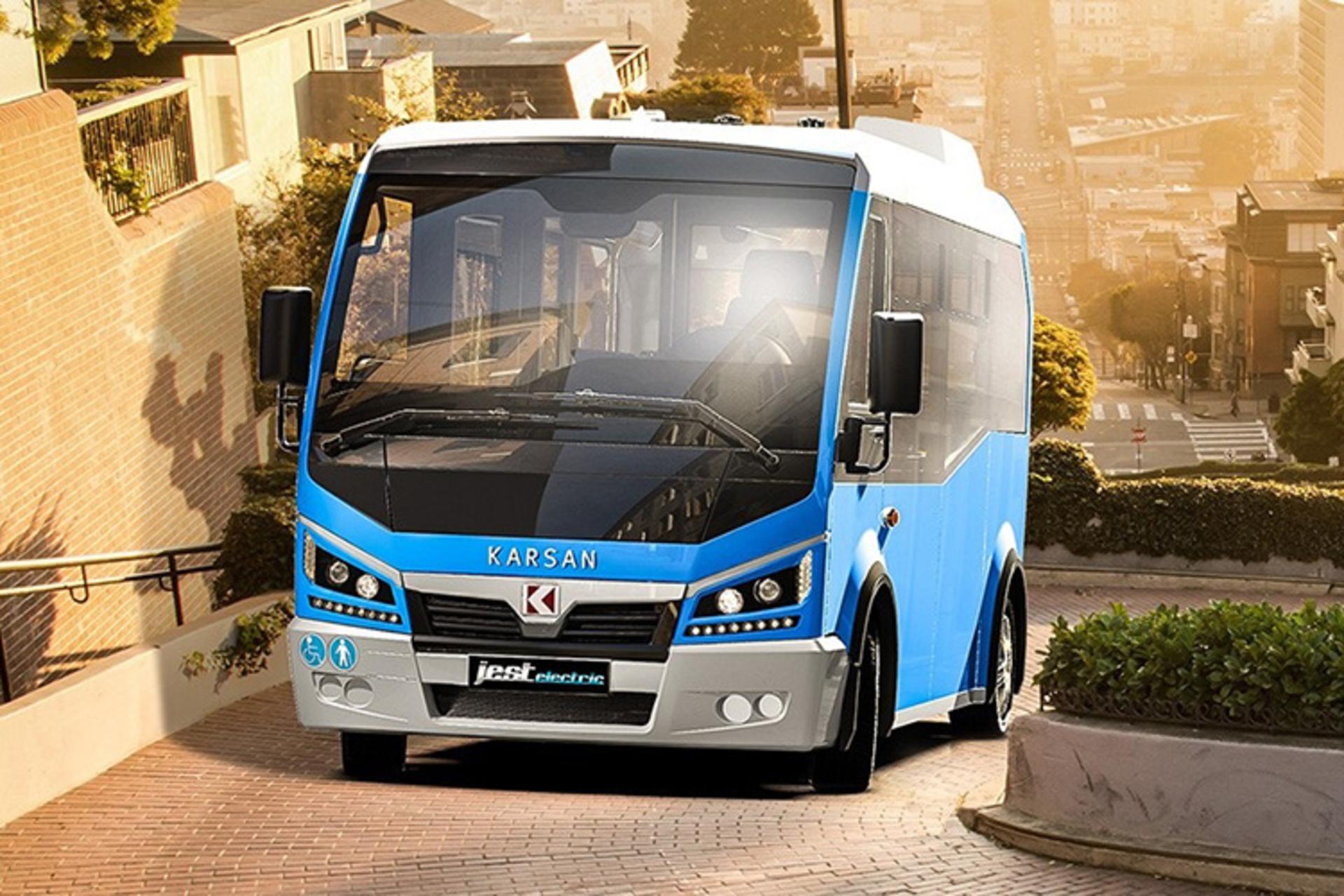 Karsan Electric bus BMW i3 / اتوبوس الکتریکی کارسان بی ام و i3