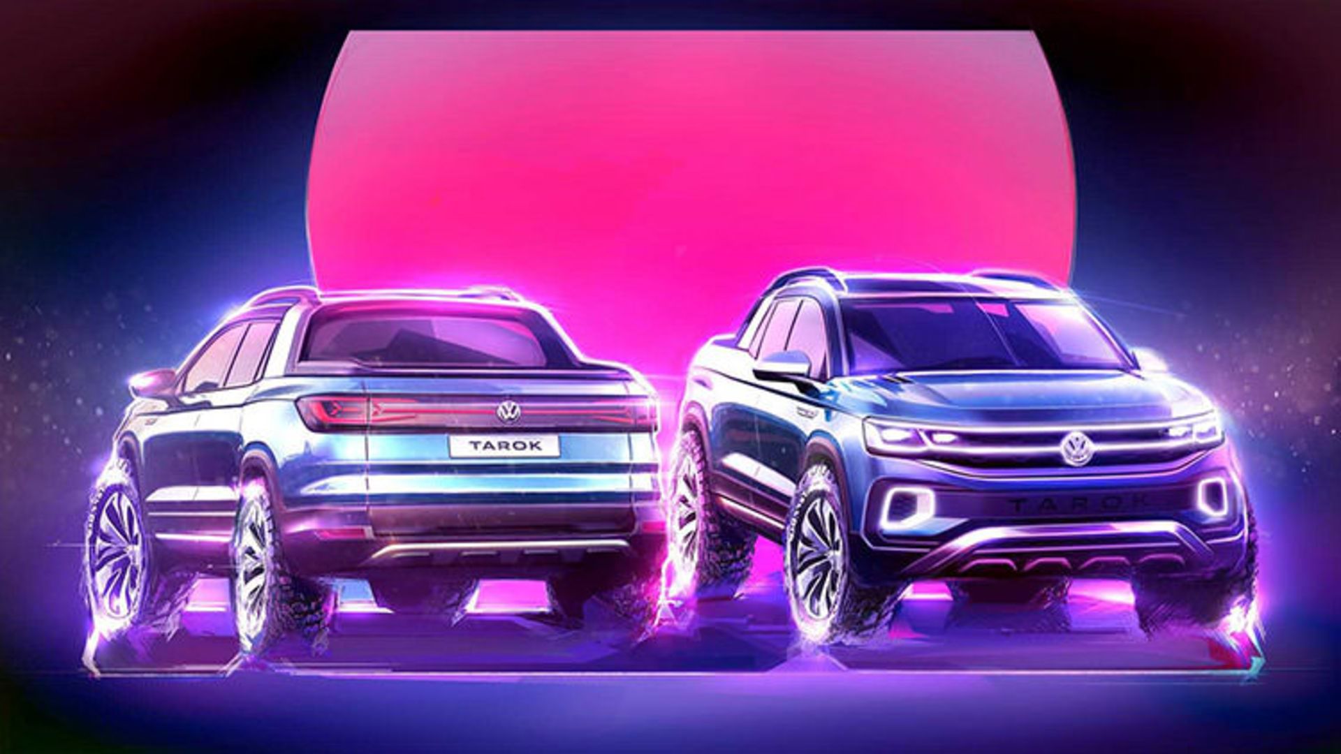 وانت پیکاپ مفهومی فولکس واگن تاروک / Volkswagen Tarok Concept pickup