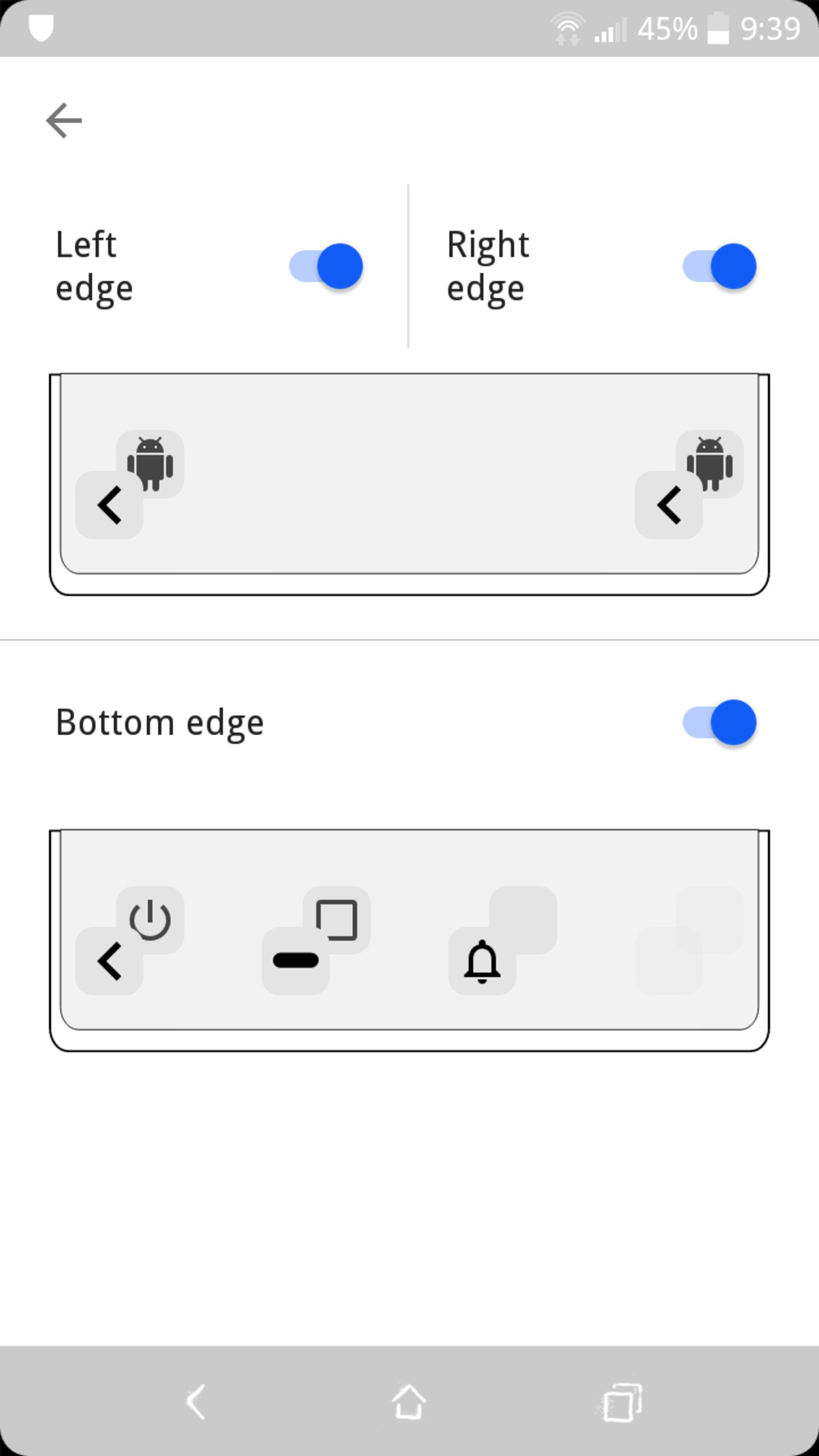 Fluid Navigation Gesture
