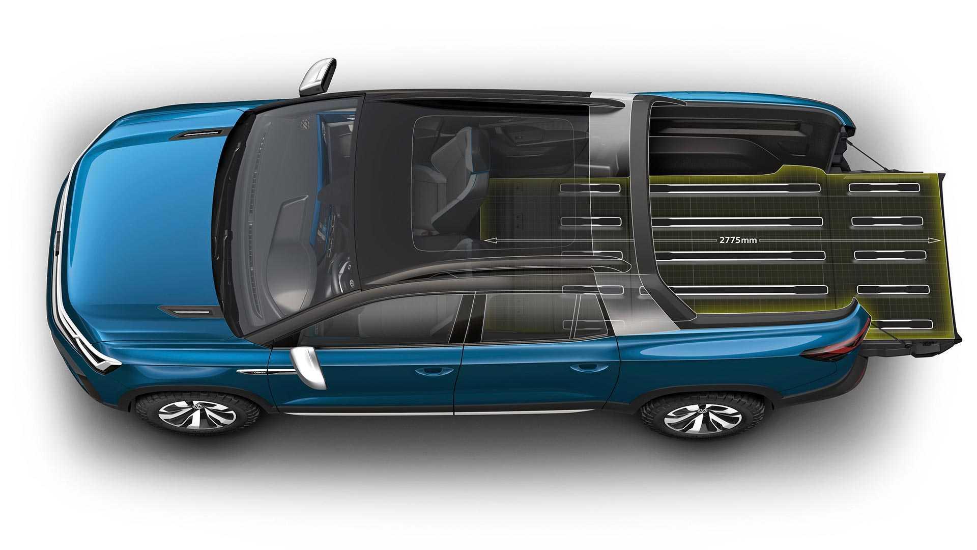 وانت پیکاپ مفهومی فولکس واگن تاروک / Volkswagen Tarok Concept pickup