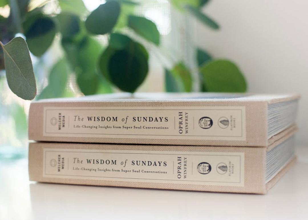 oprah winfrey wisdom of sundays book/اپرا وینفری حکمت یکشنبه ها