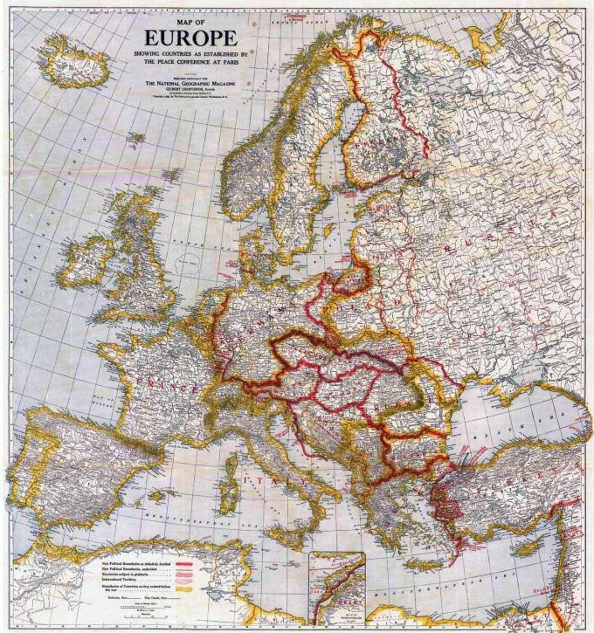 Europe After WW1