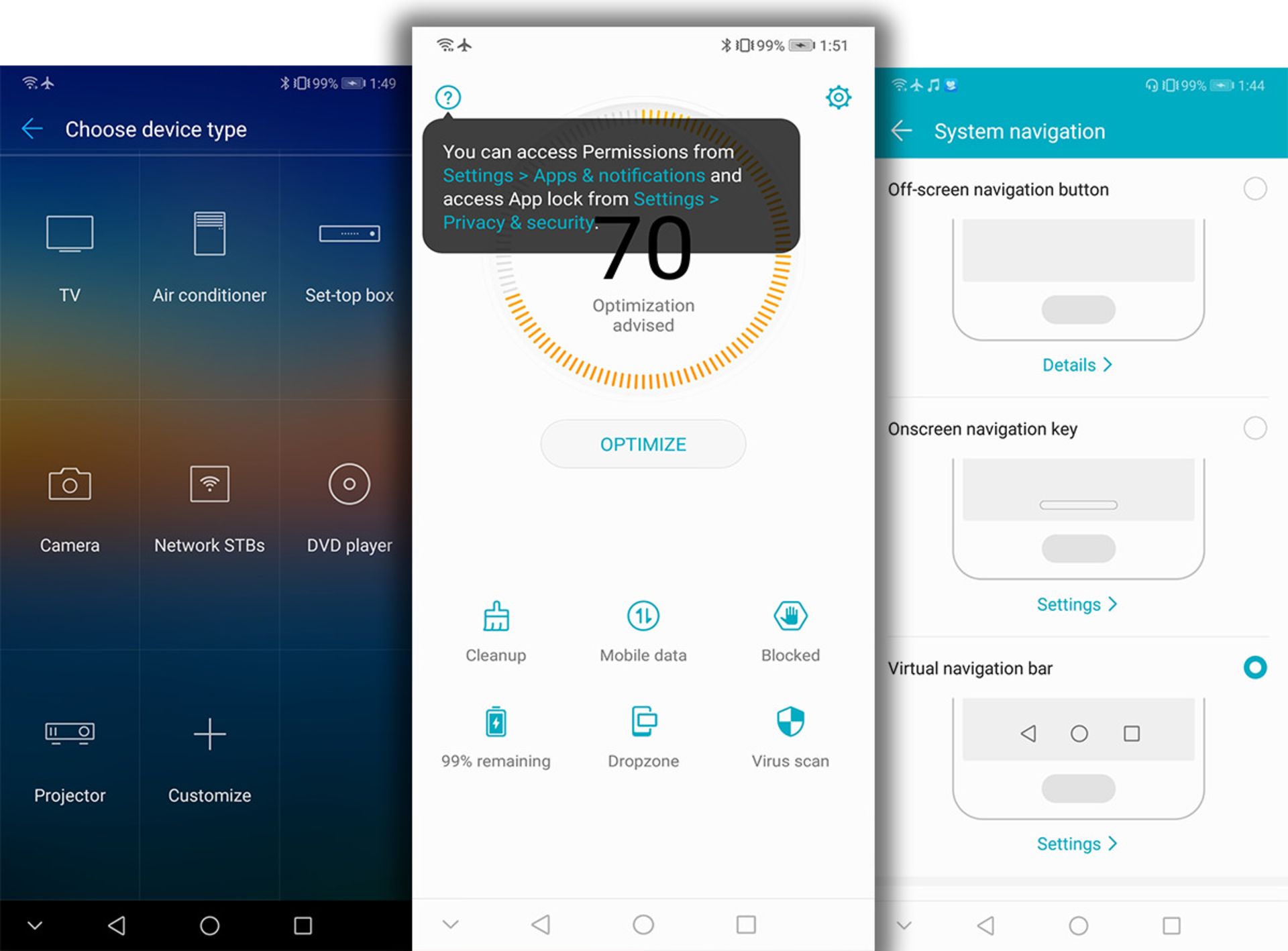 رابط کاربری آنر ۱۰