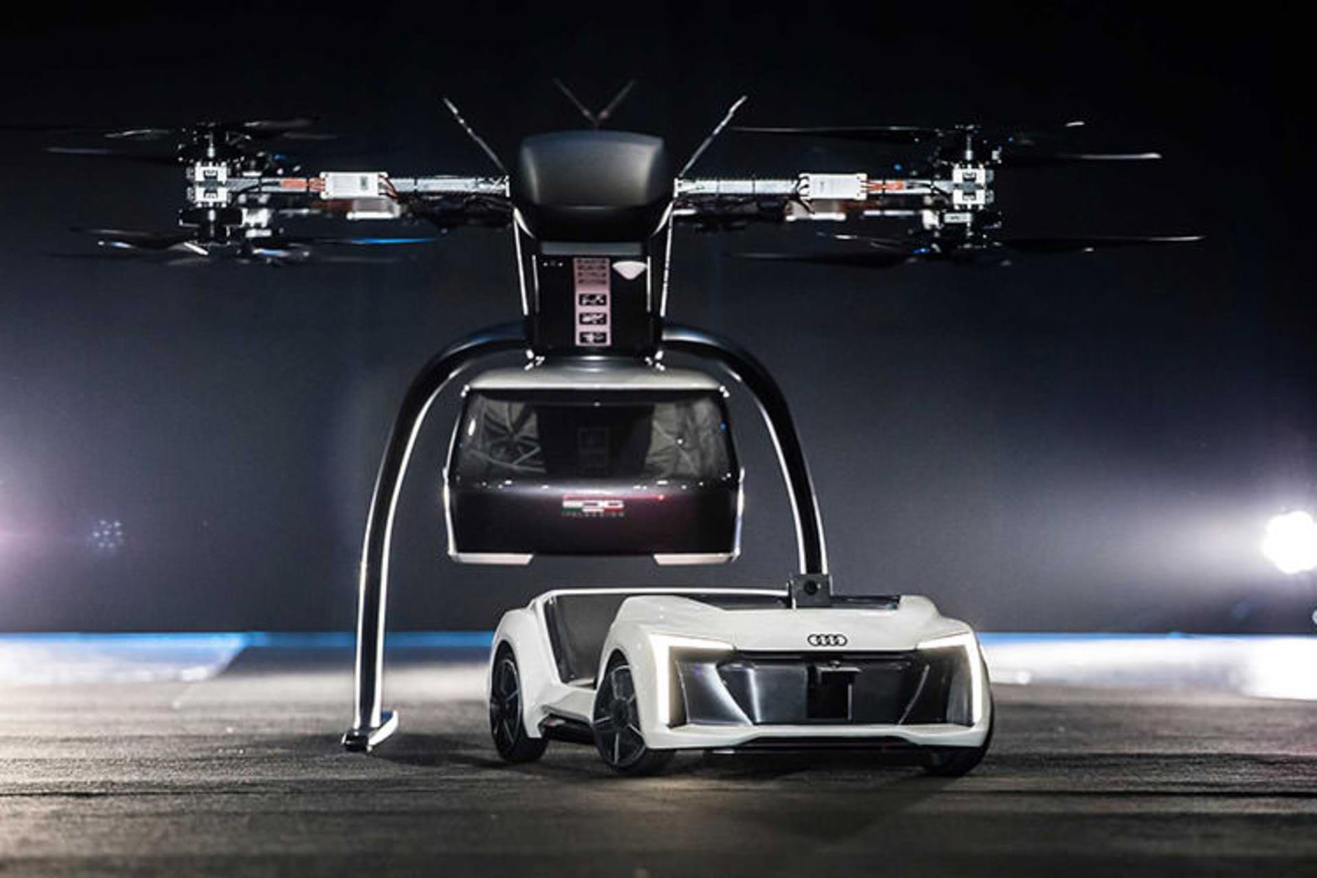 Audi Autonomous Flying Taxi / تاکسی پرنده خودران آئودی