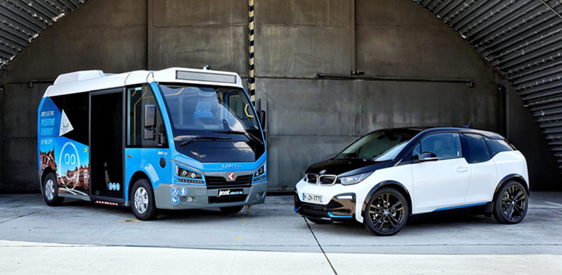 Karsan Electric bus BMW i3 / اتوبوس الکتریکی کارسان بی ام و i3