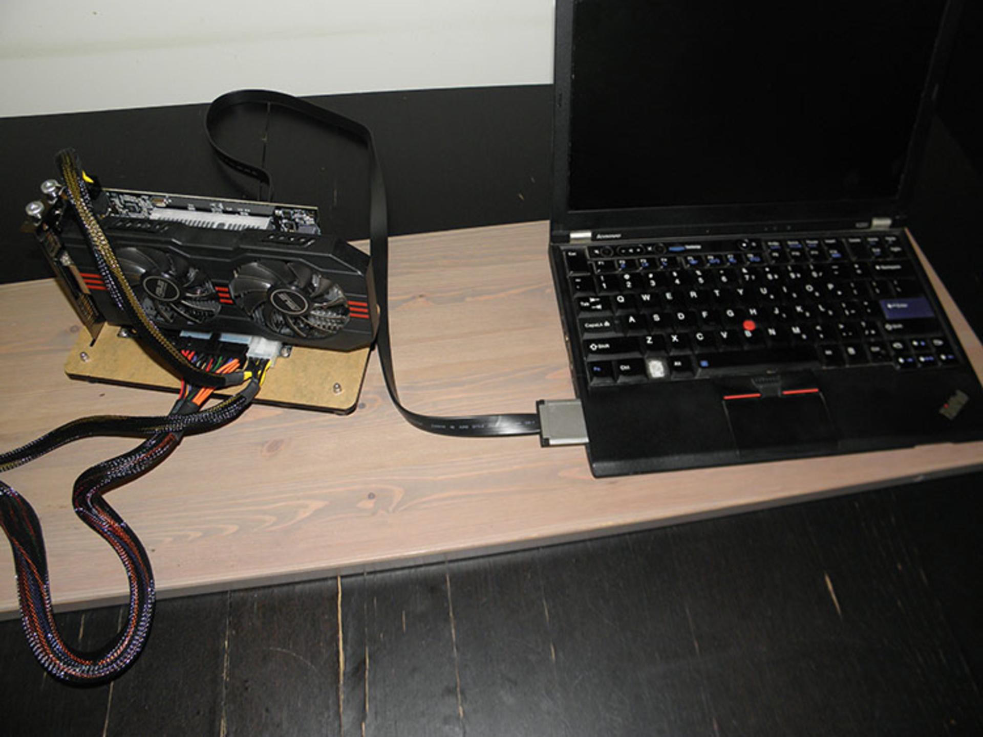 pcie board with graphic card