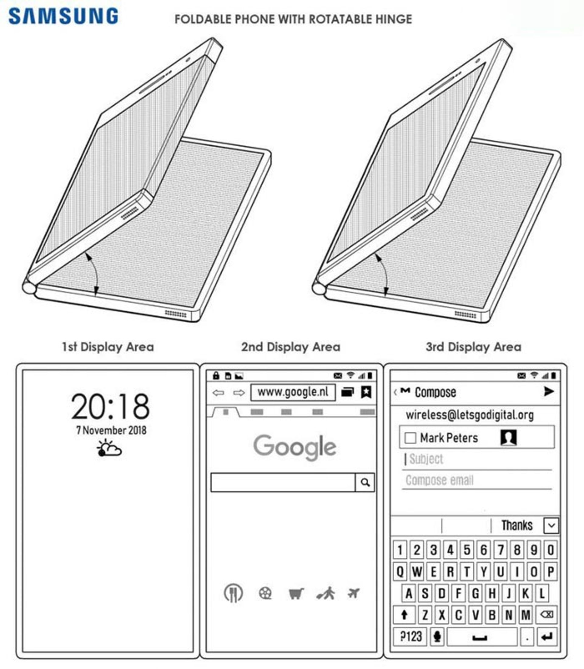 patent folding samsung