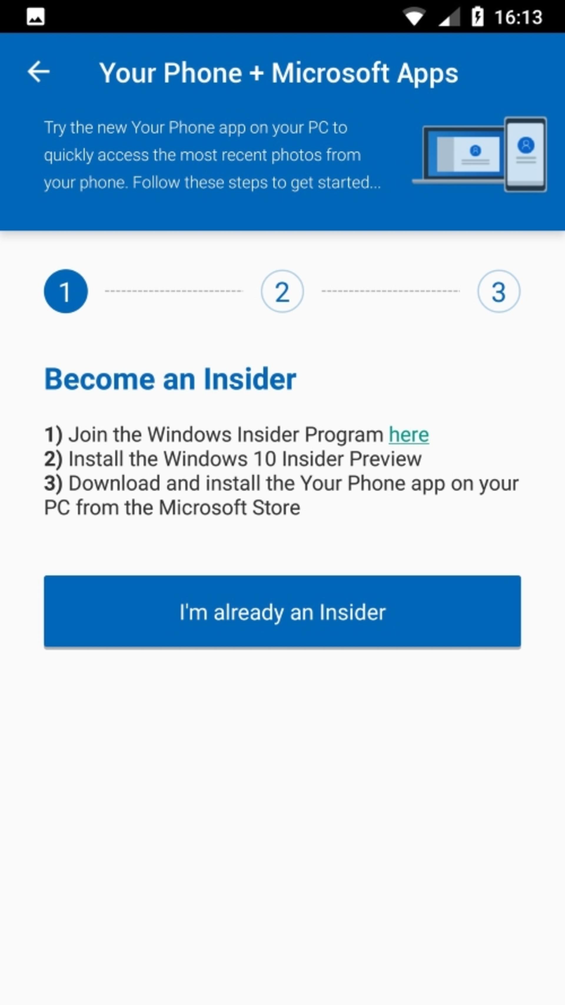 اپلیکیشن Your Phone