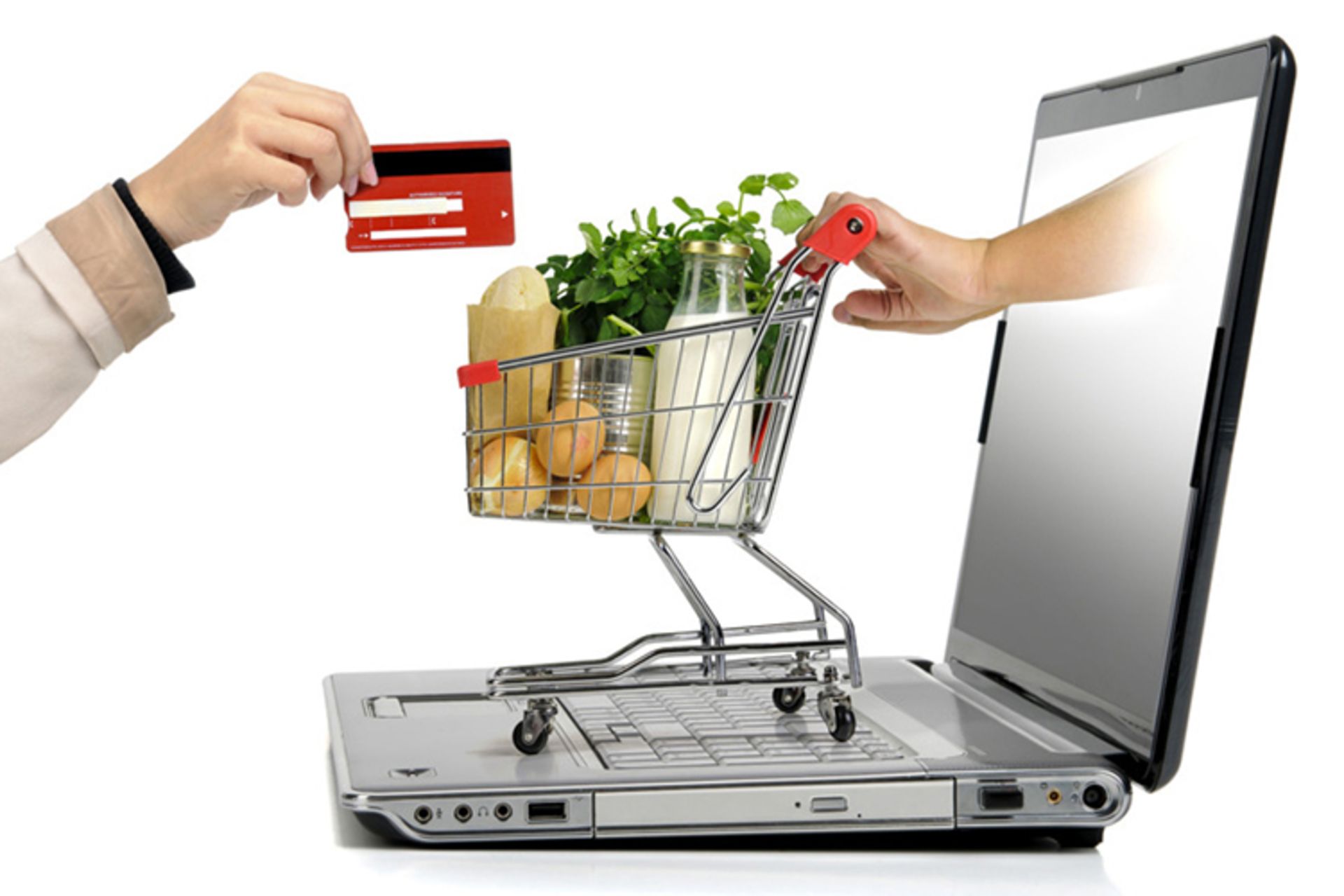 آسانترین راه برای خرید اینترنتی محصولات سوپرمارکتی 