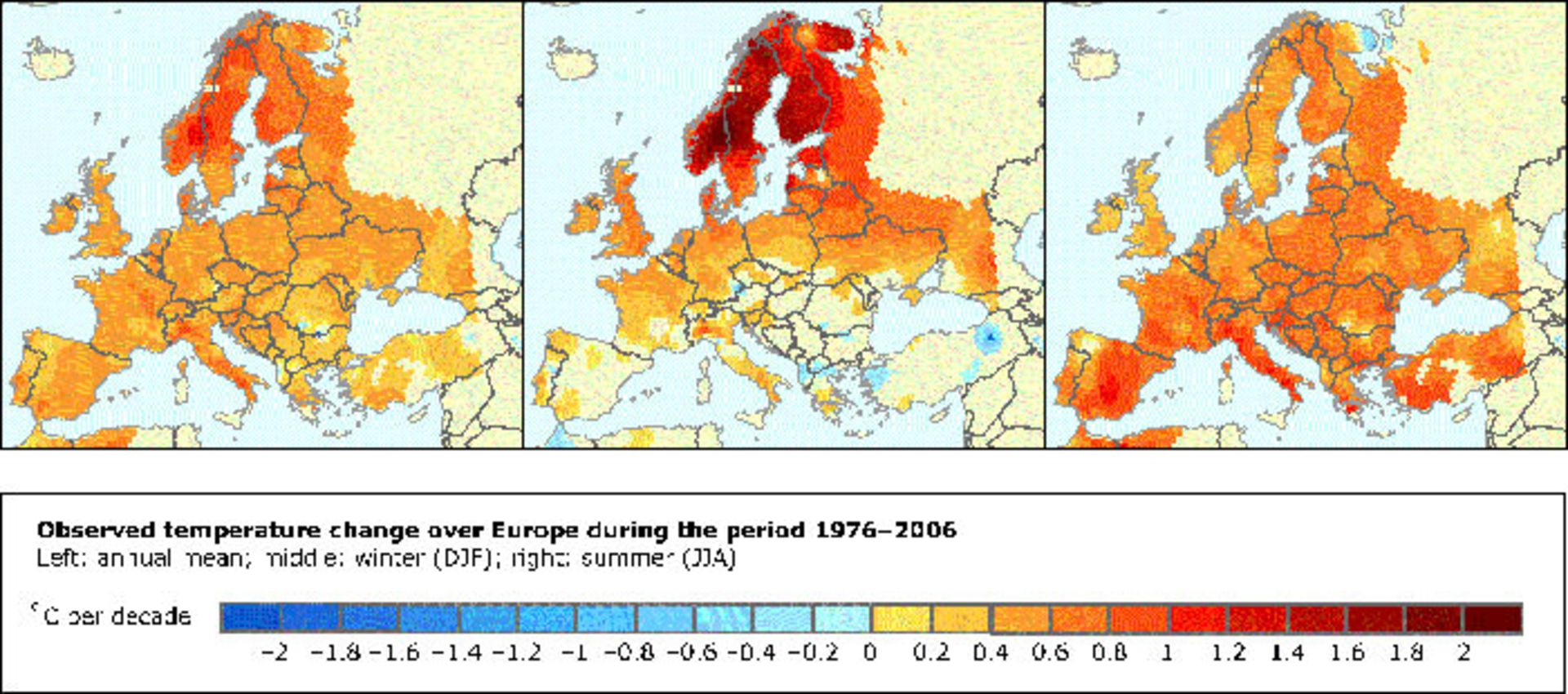 تغییرات اقلیمی اروپا / Europe climate change