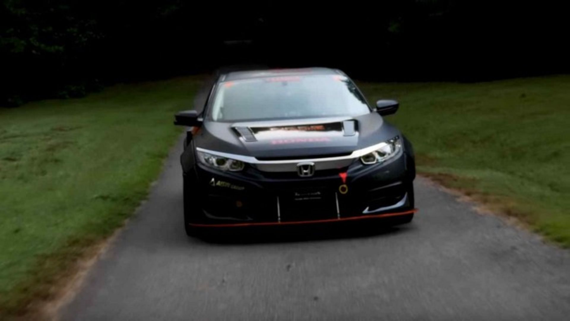 Deep Orange 9 honda civic