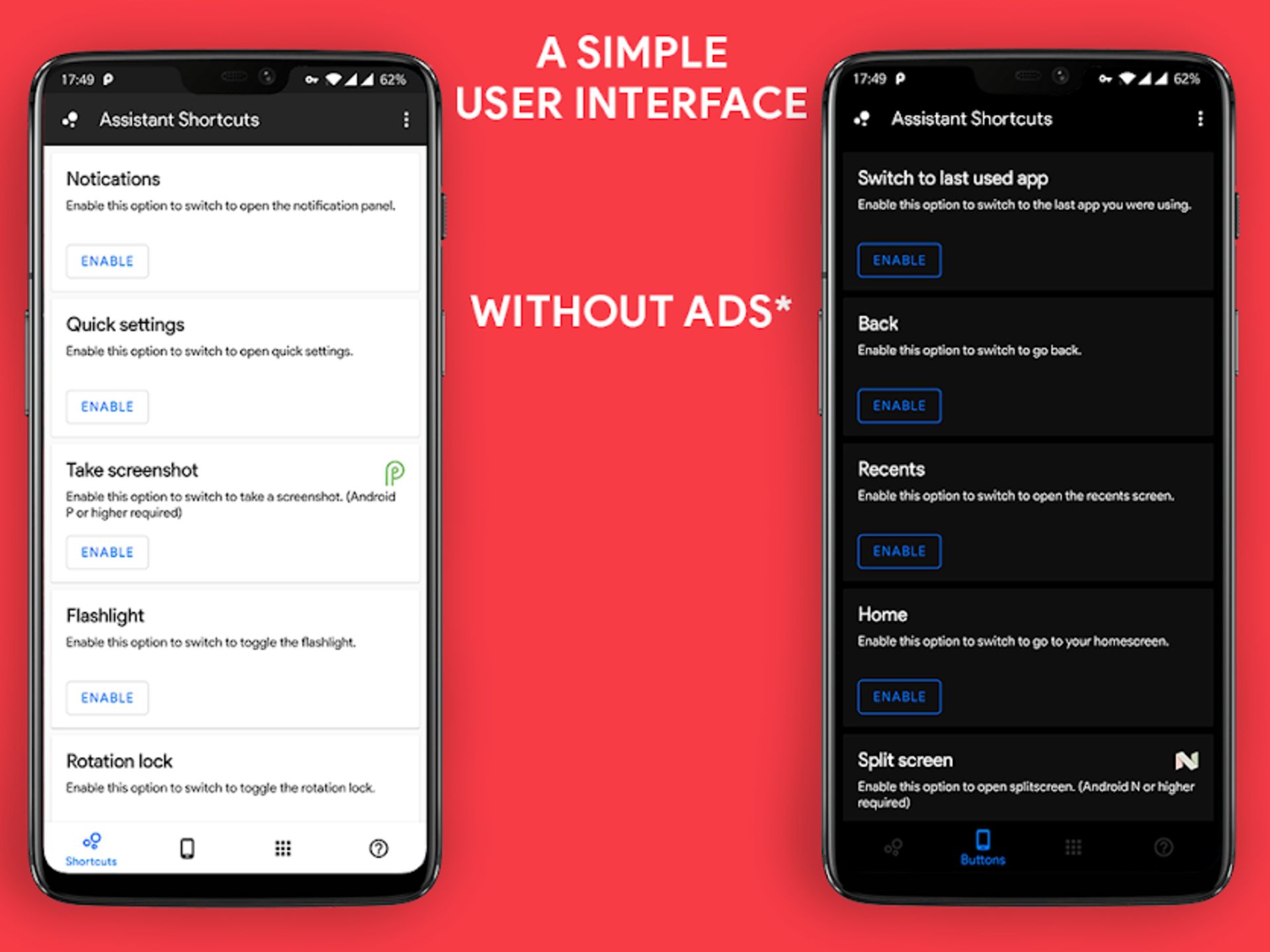 Assistant Shortcut / زوم اپ