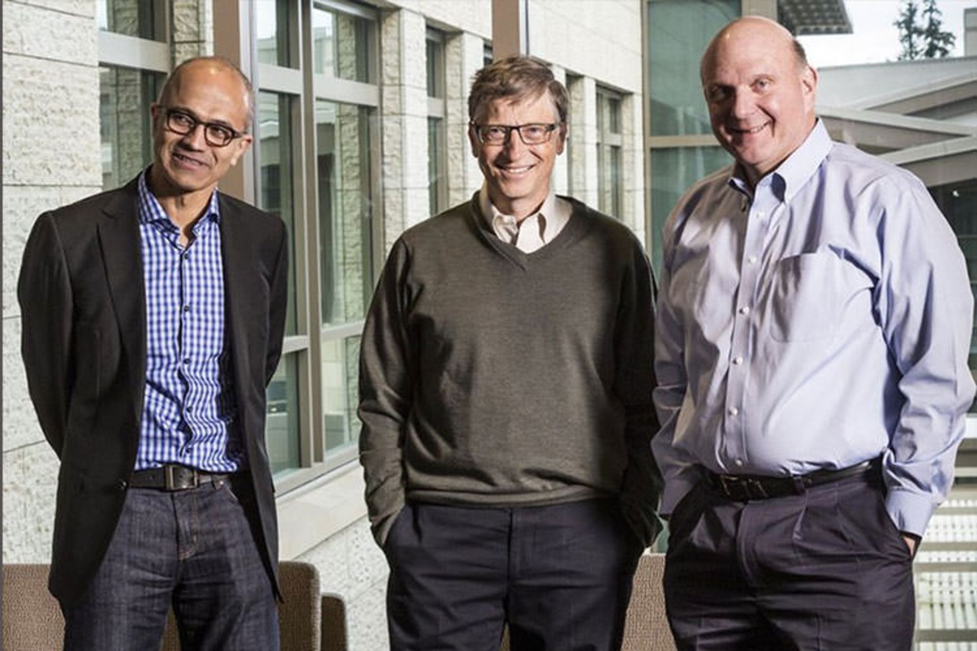 GATES BALLMER NADELLA