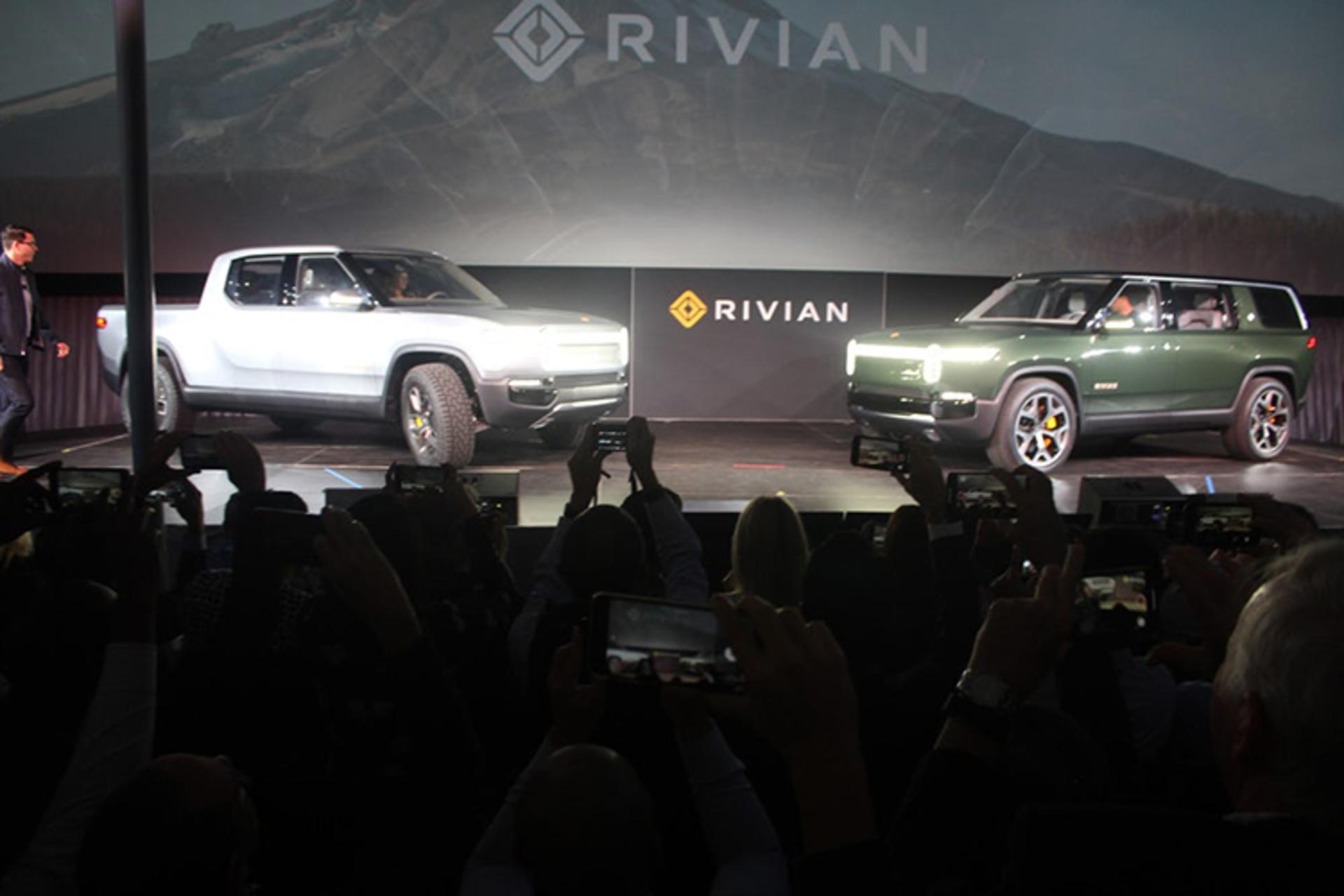 Rivian R1T electric pickup / وانت پیکاپ برقی ریوین 