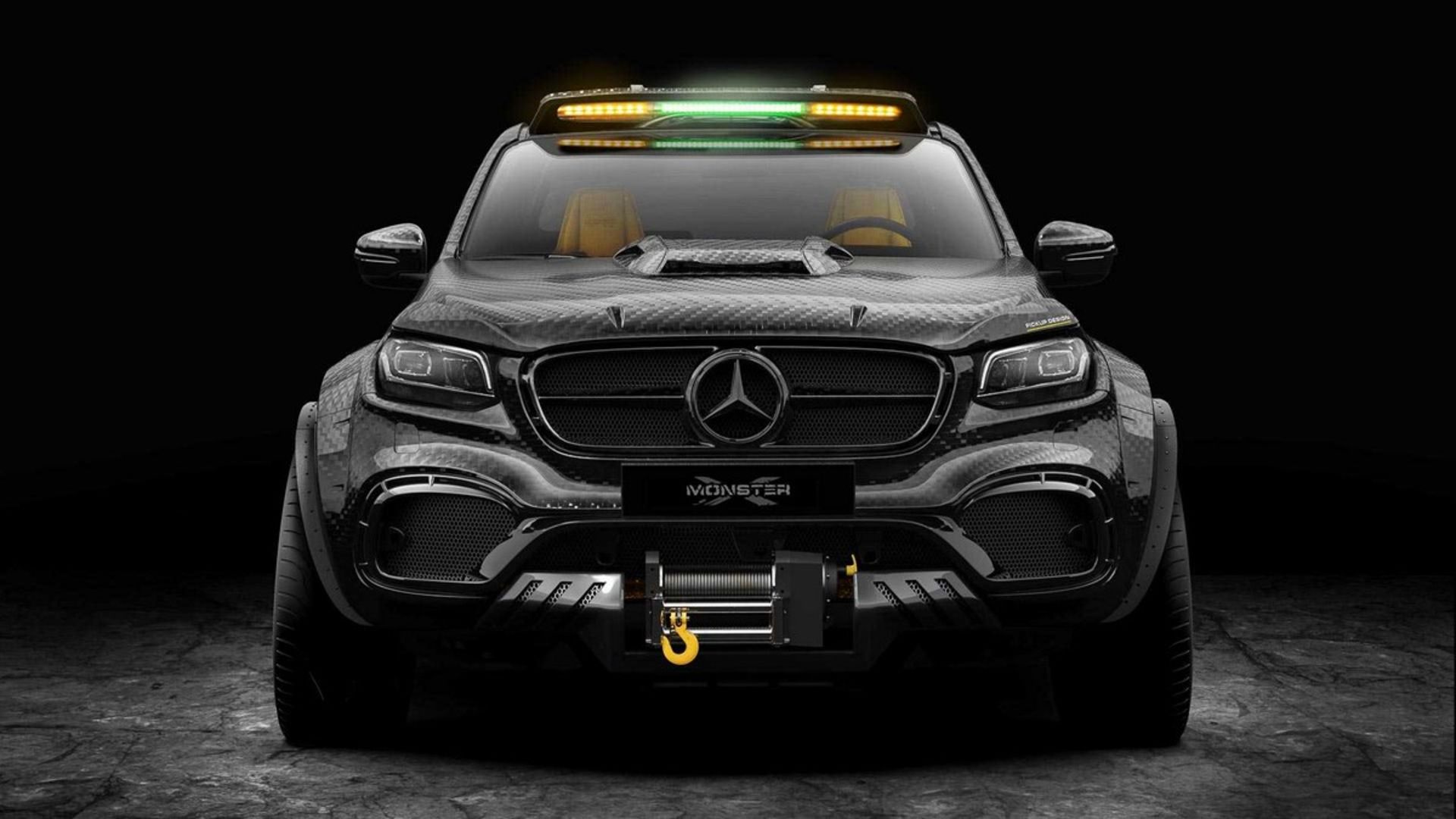Pickup Design Exy Monster X Concept Mercedes-Benz X-Class