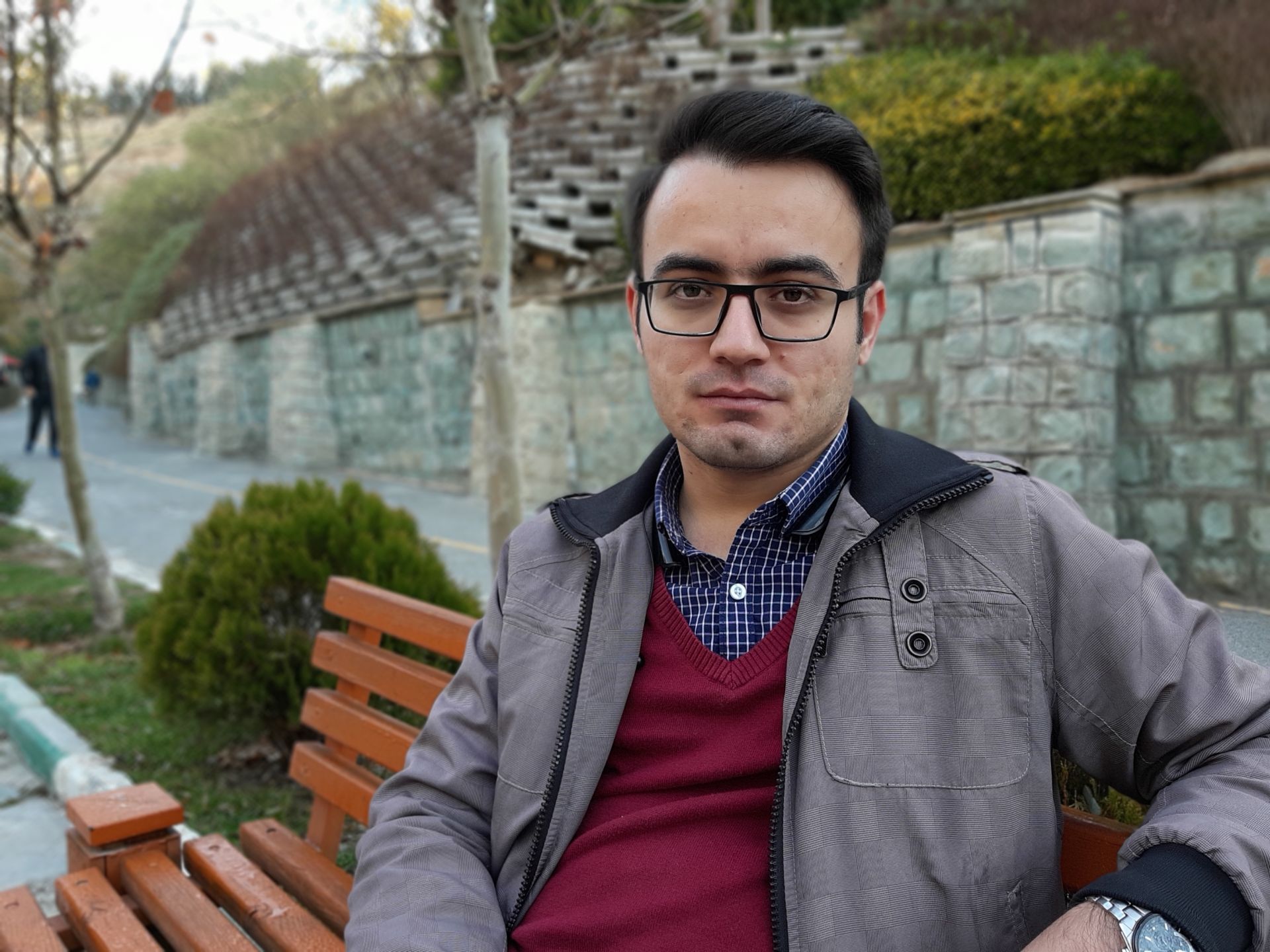 نمونه عکس Live Focus با گلکسی A7 2018