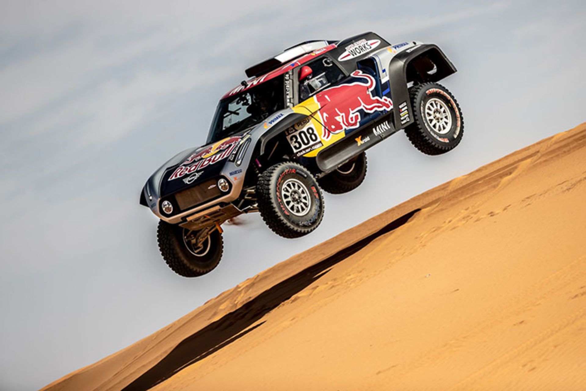 مرجع متخصصين ايران Carlos Sainz MINI Rally Dakar 2019 / كارلوس ساينز ميني رالي داكار