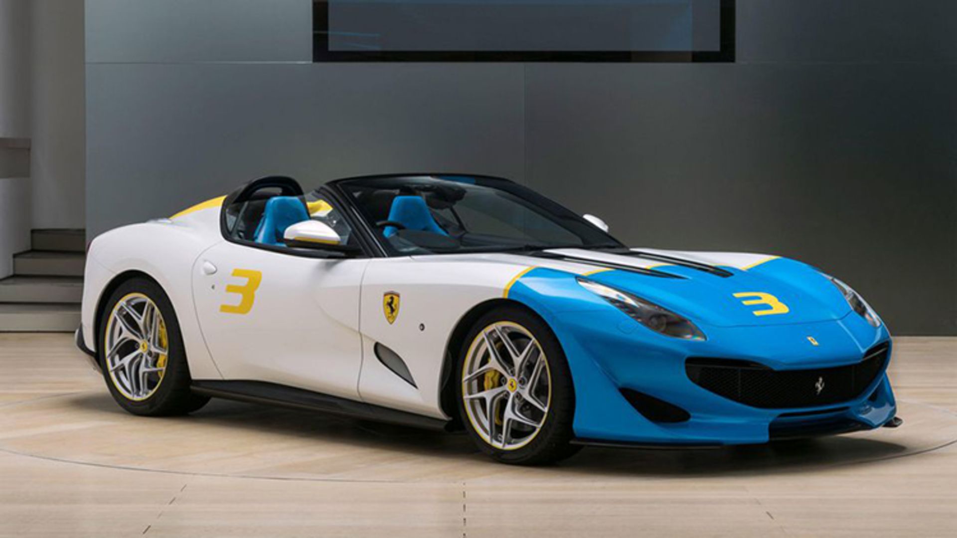 Ferrari SP3JC convertible / فراری SP3JC کانورتیبل