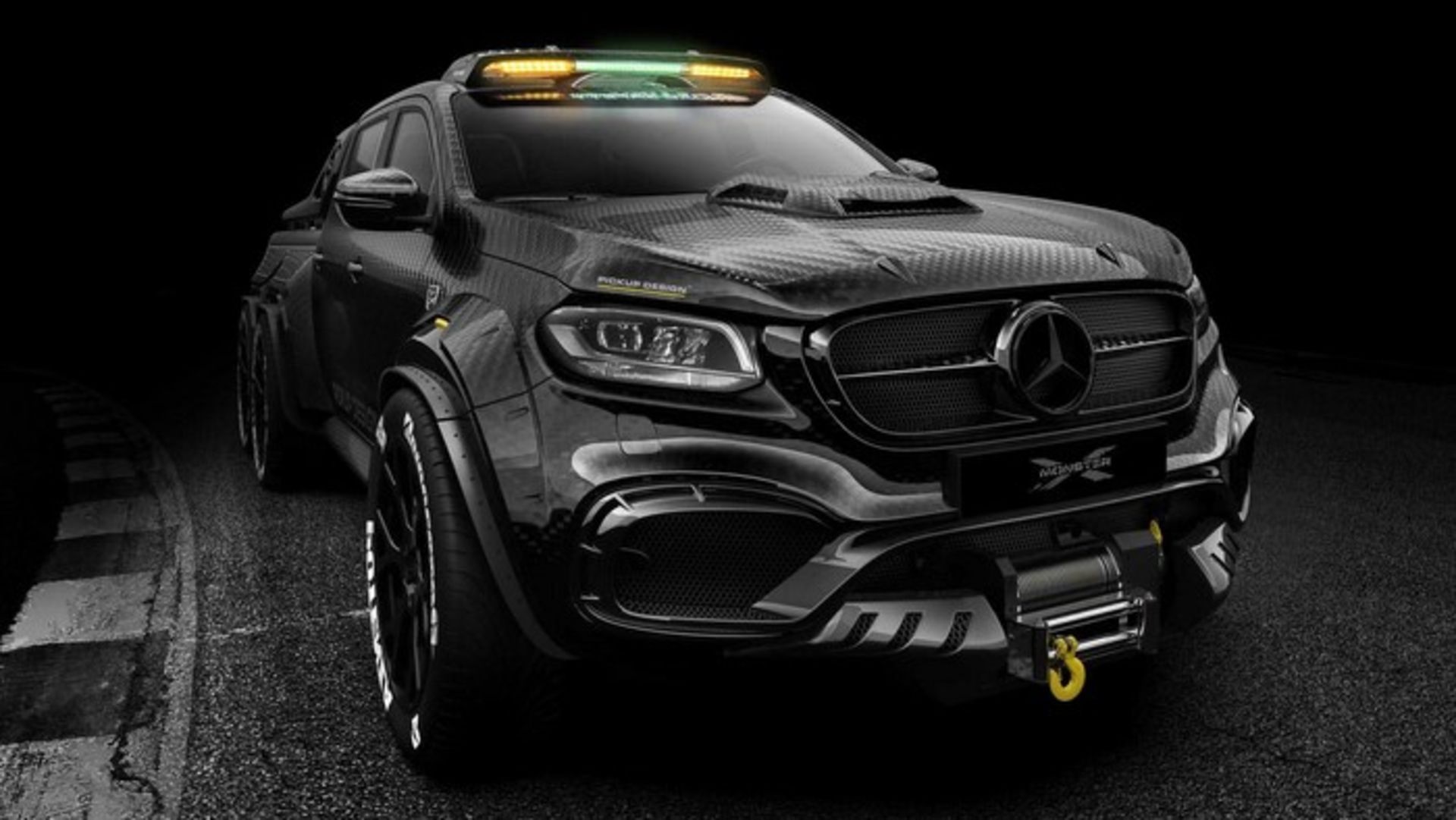 Pickup Design Exy Monster X Concept Mercedes-Benz X-Class