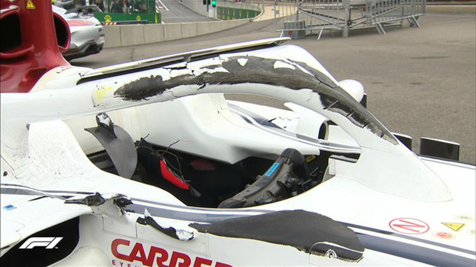 Formula 1 halo / فرمول یک هیلو چارلز لکلرک