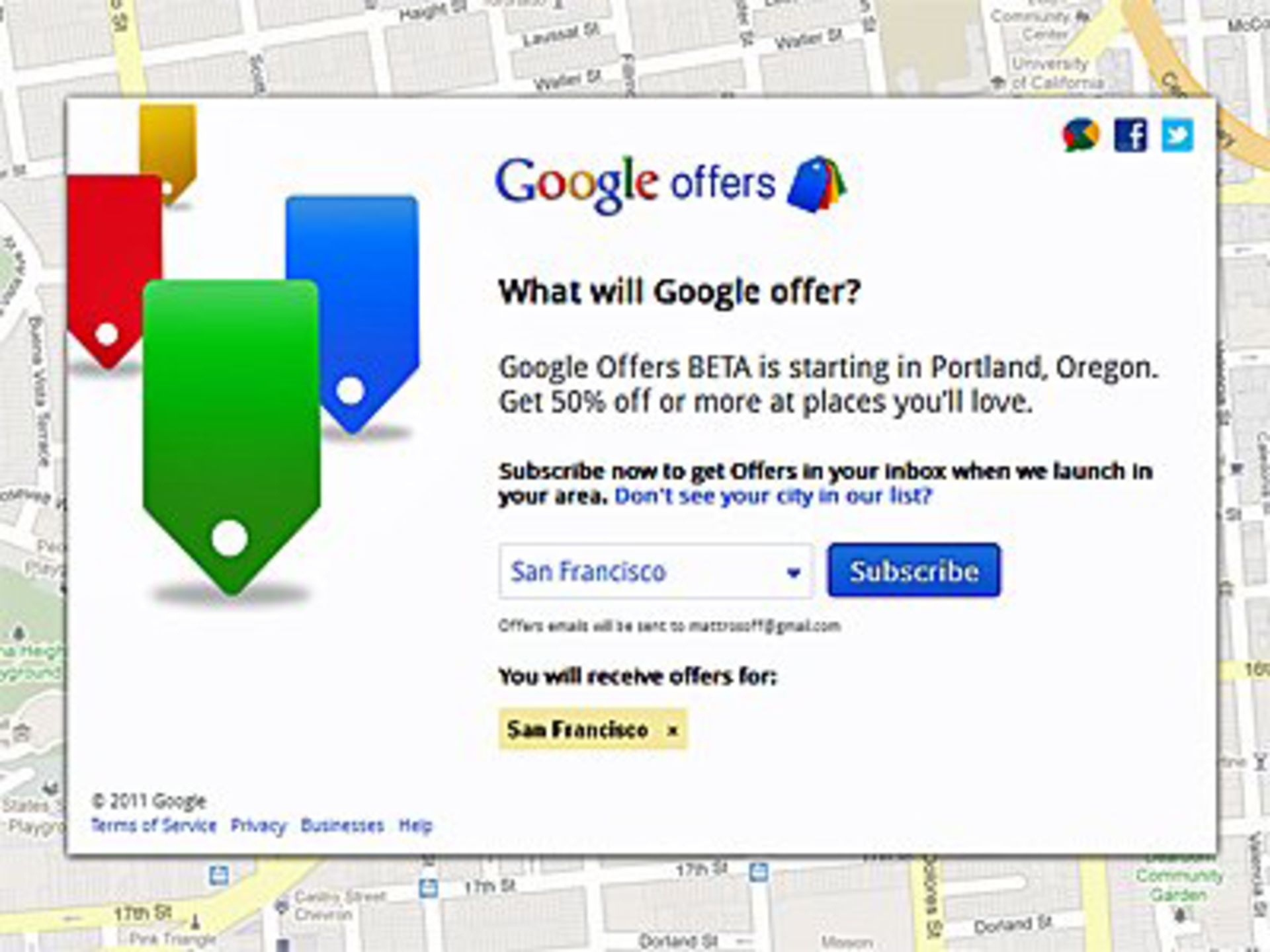 google offers