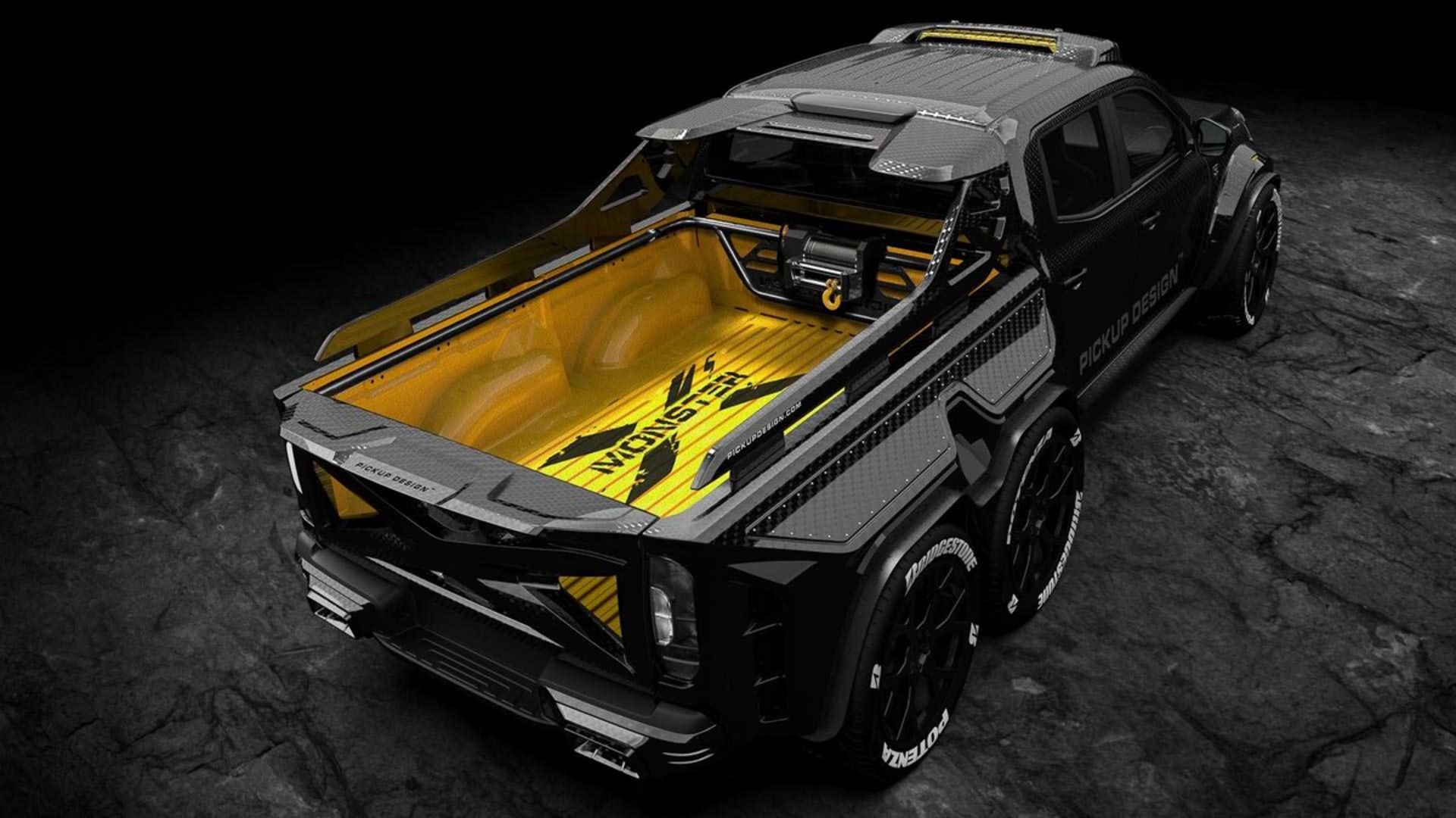 Pickup Design Exy Monster X Concept Mercedes-Benz X-Class