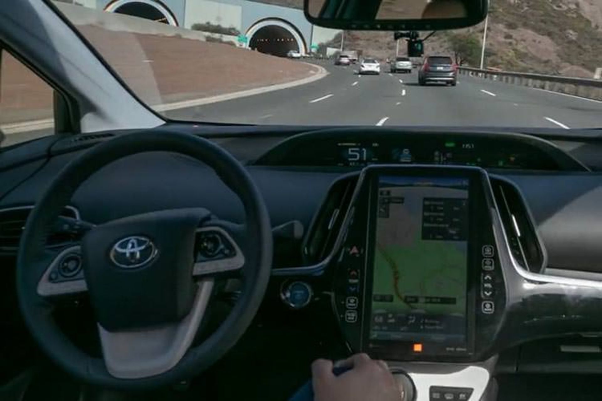 self-driving Toyota Prius / تویوتا پریوس خودران