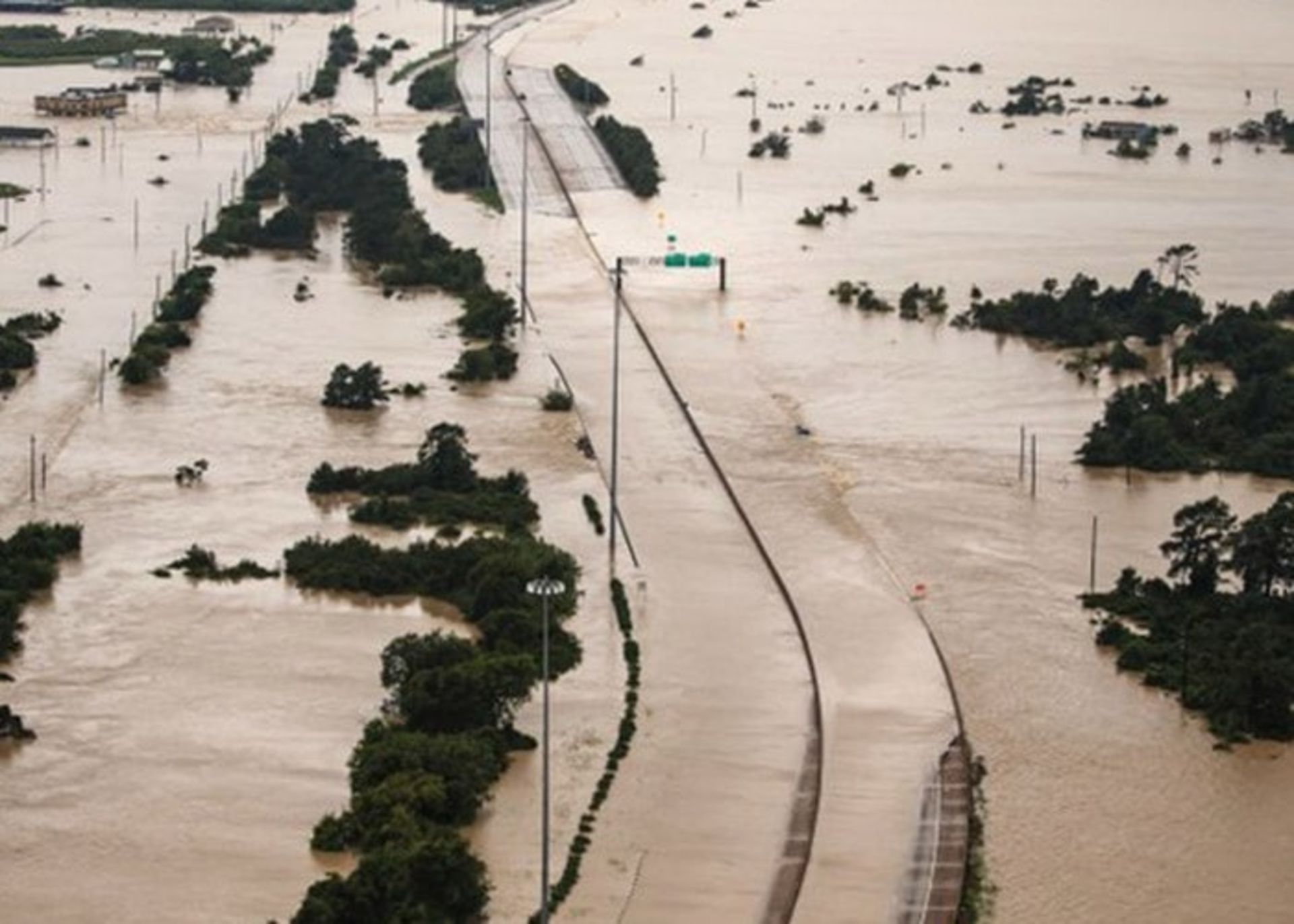 سیل ناشی از توفان هاروی