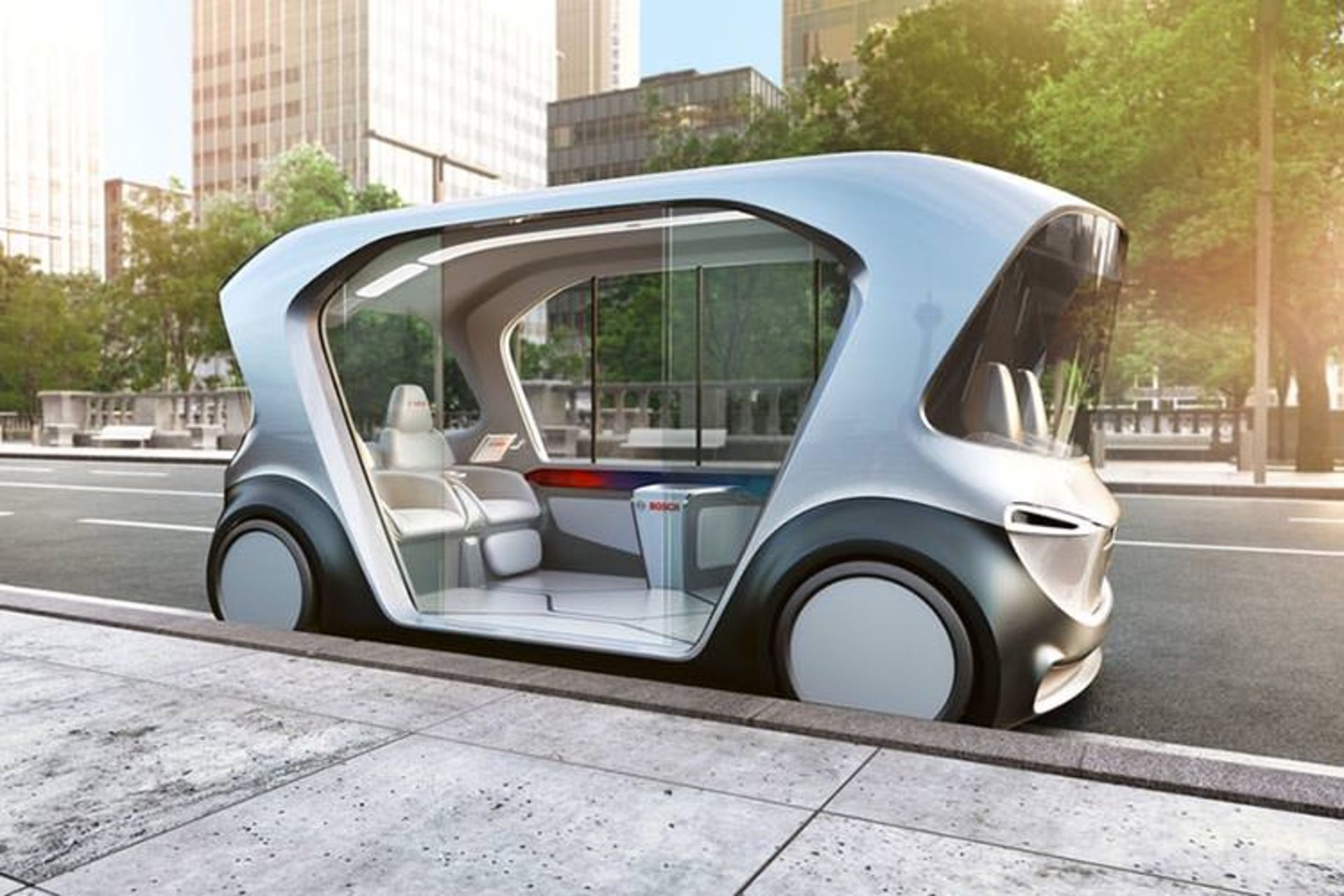 bosch autonomous car / خودروی خودران بوش