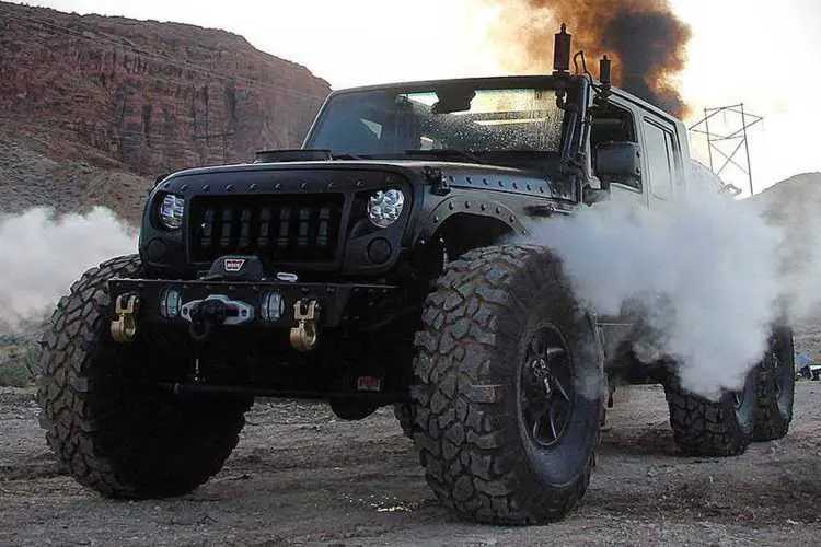 Steam-Powered, 6-Wheel Jeep