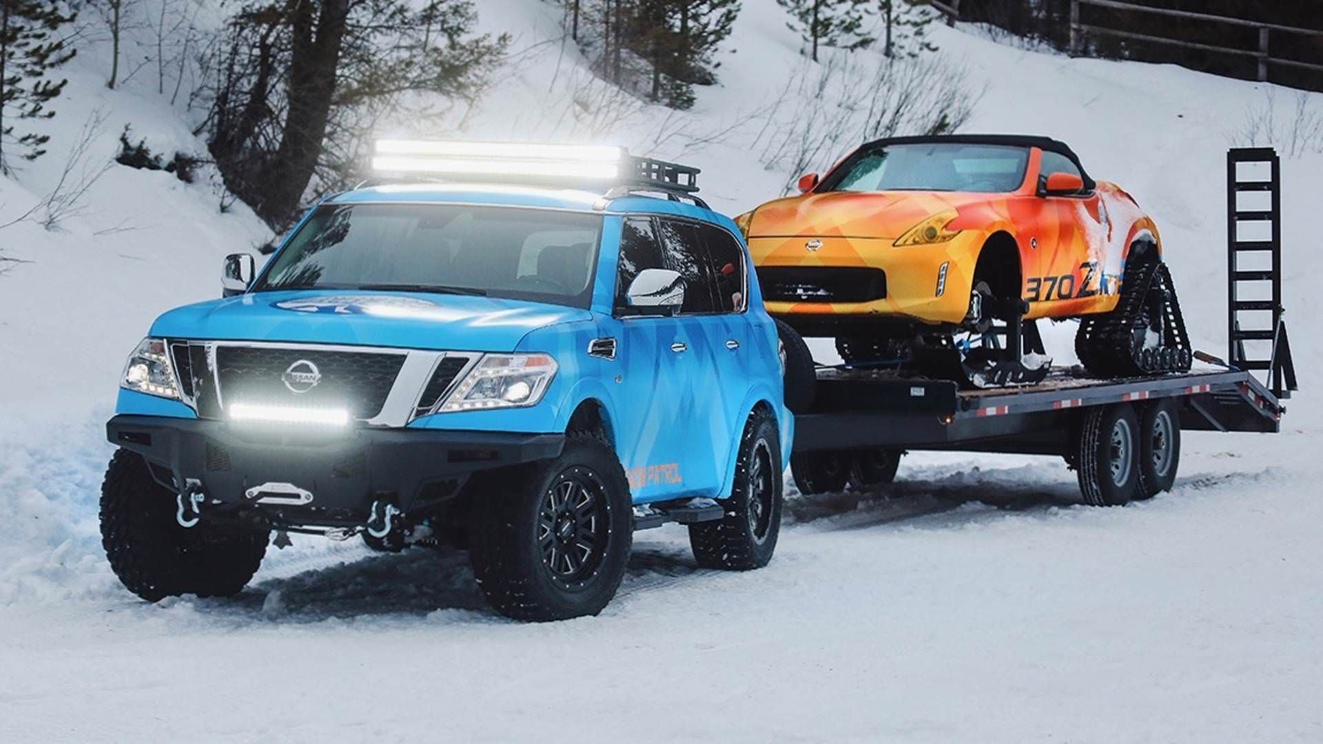 nissan armada snow patrol suv / نیسان آرمادا شاسی‌بلند