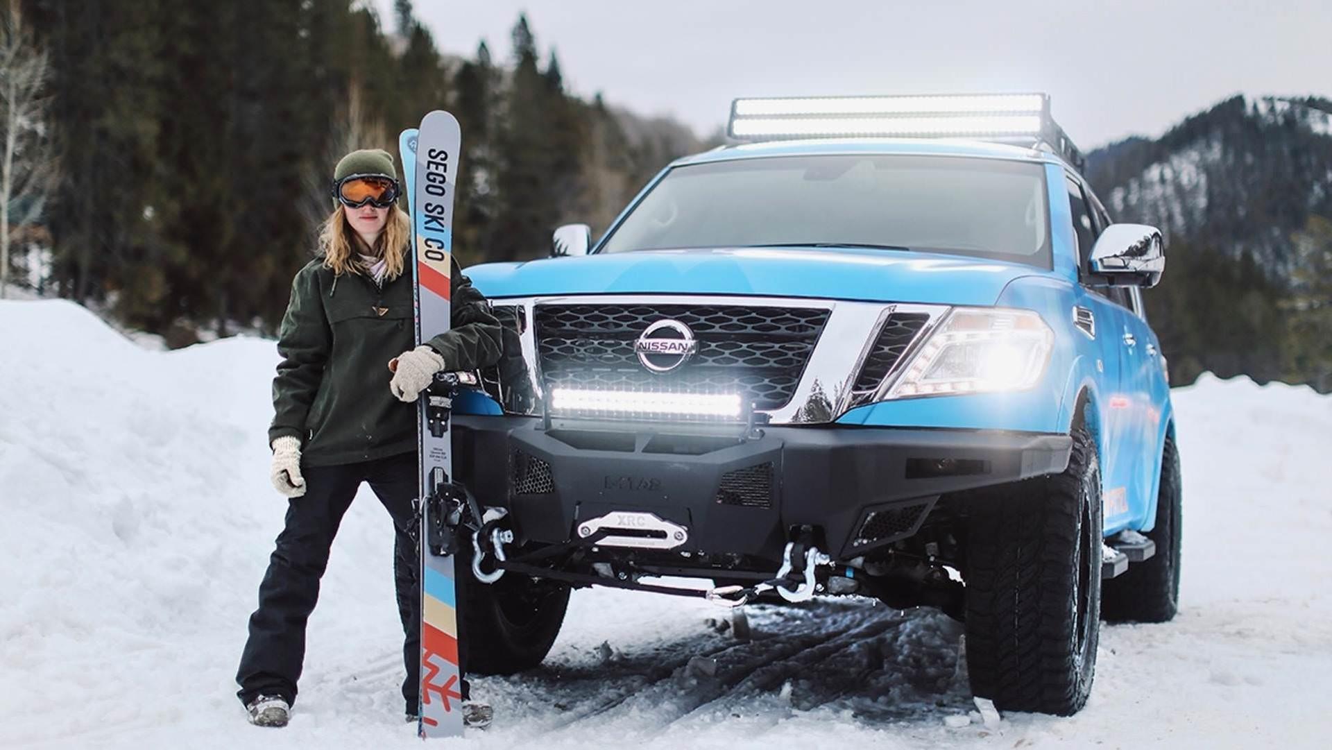 nissan armada snow patrol suv / نیسان آرمادا شاسی‌بلند