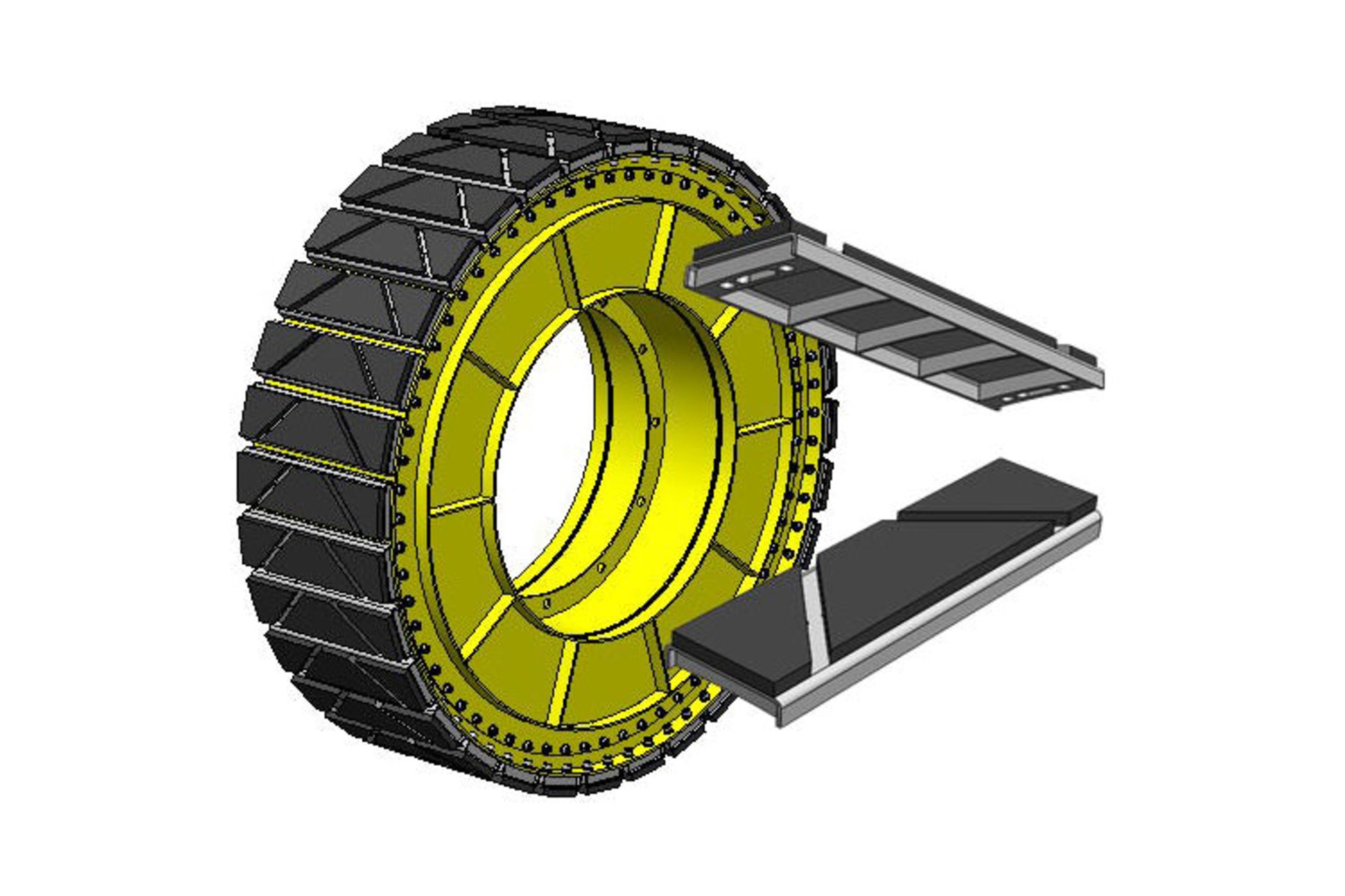 چرخ تعلیق هوایی / Air suspension wheel