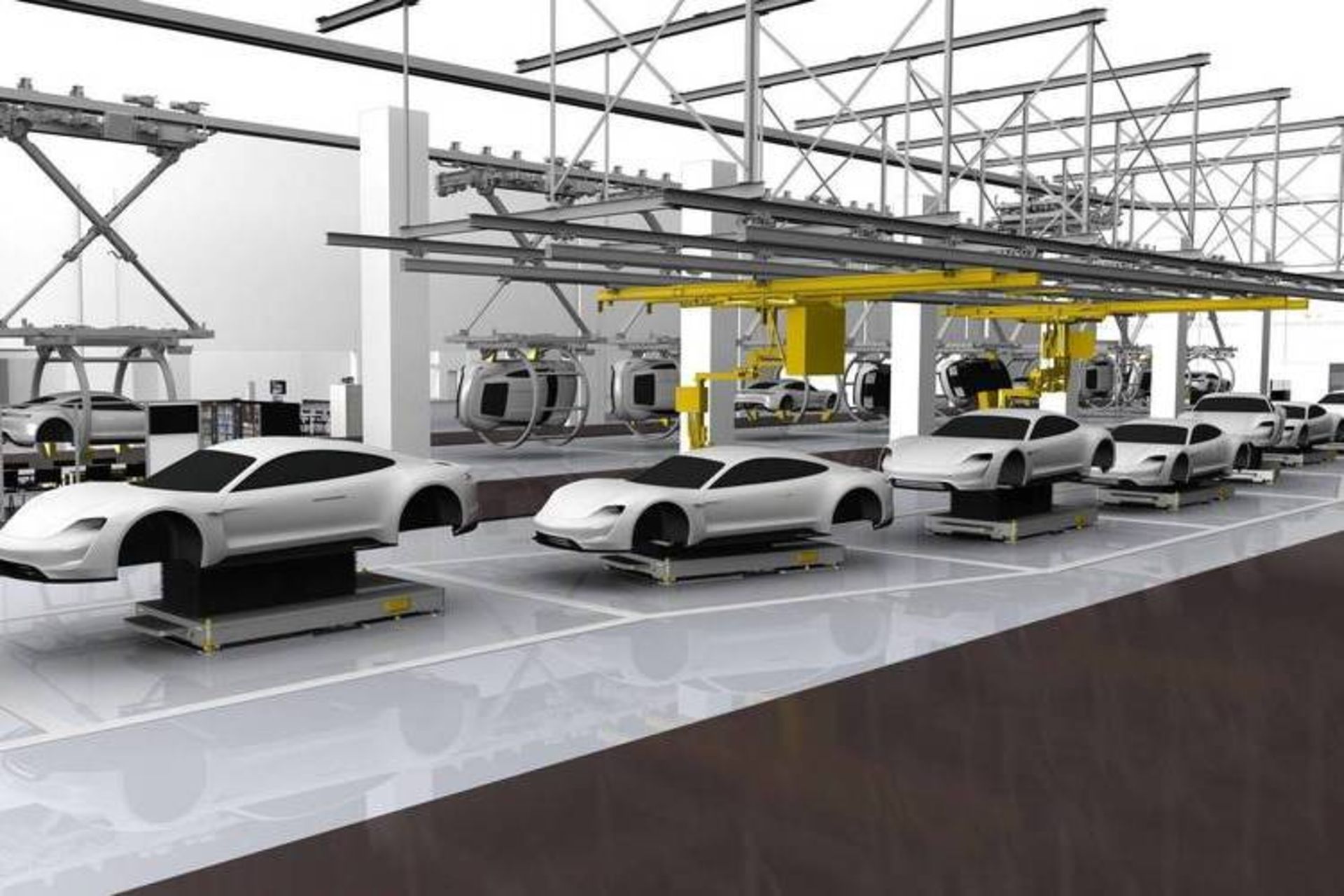 خط تولید پورشه E