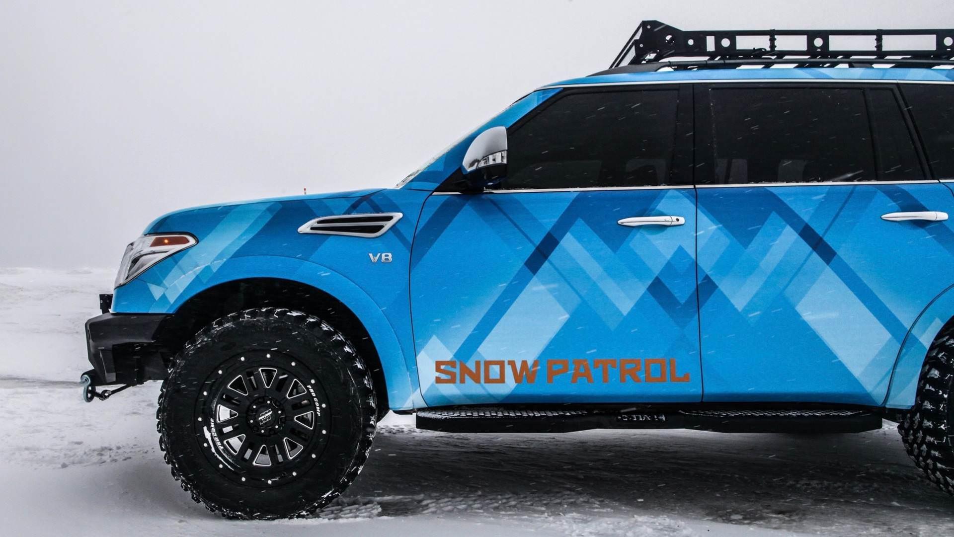 nissan armada snow patrol suv / نیسان آرمادا شاسی‌بلند