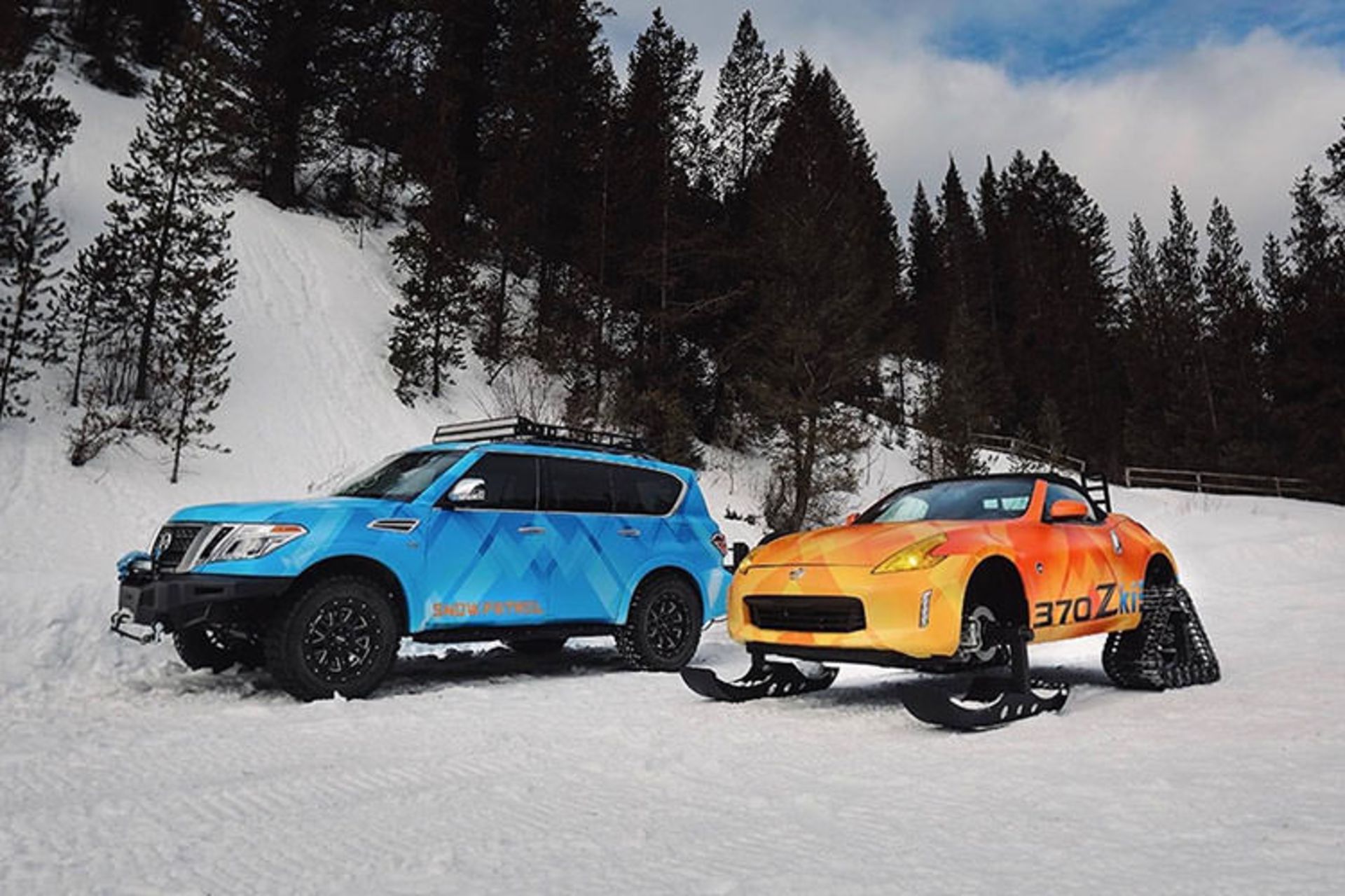 nissan armada snow patrol suv / نیسان آرمادا شاسی‌بلند